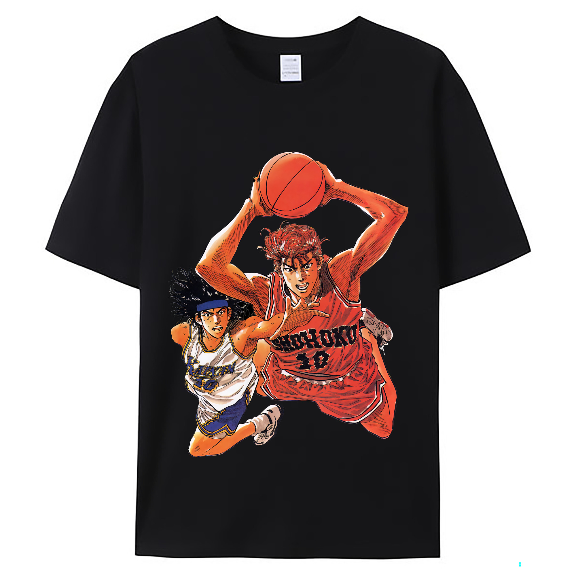 （画像用） SLAM DUNK／スラムダンク レディースカジュアルプリントTシャツ（綿100％）