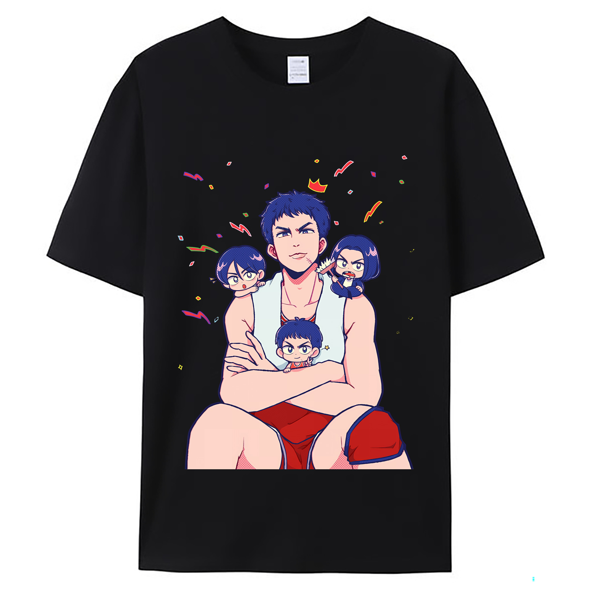 （画像用） SLAM DUNK／スラムダンク レディースカジュアルプリントTシャツ（綿100％）