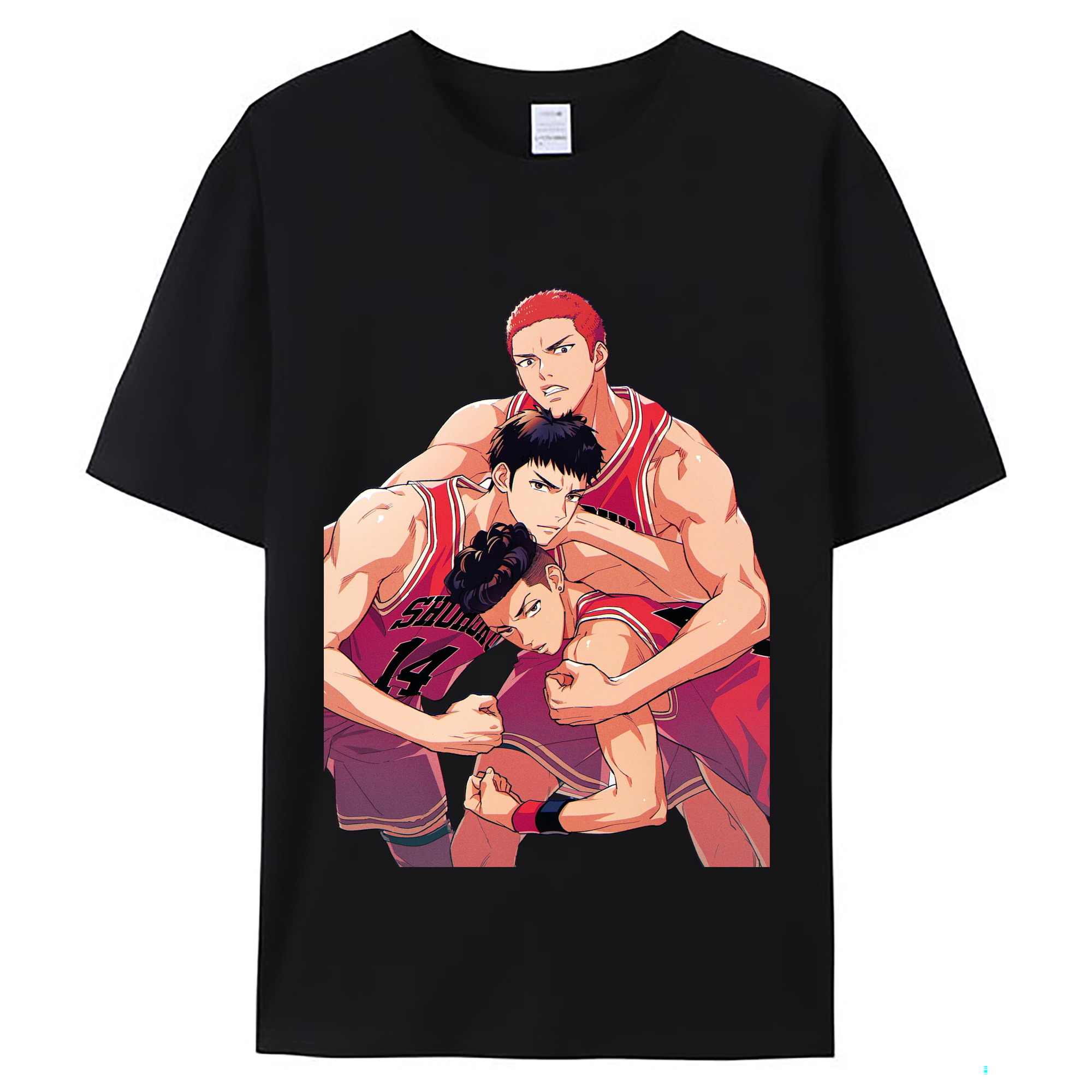 （画像用） SLAM DUNK／スラムダンク レディースカジュアルプリントTシャツ（綿100％）