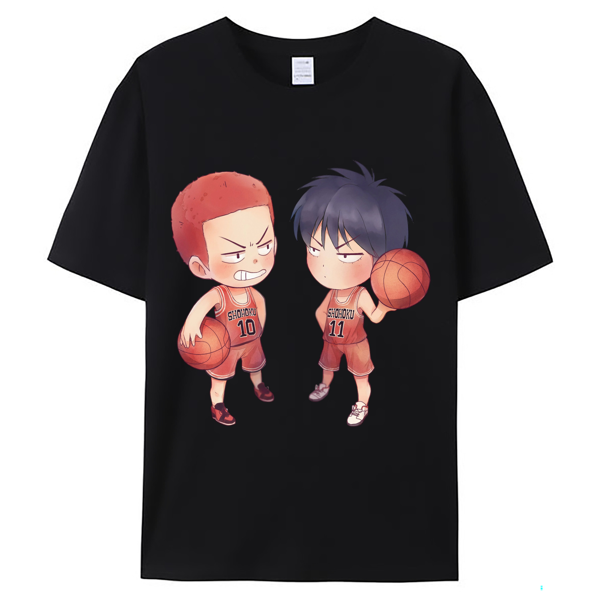 （画像用） SLAM DUNK／スラムダンク レディースカジュアルプリントTシャツ（綿100％）