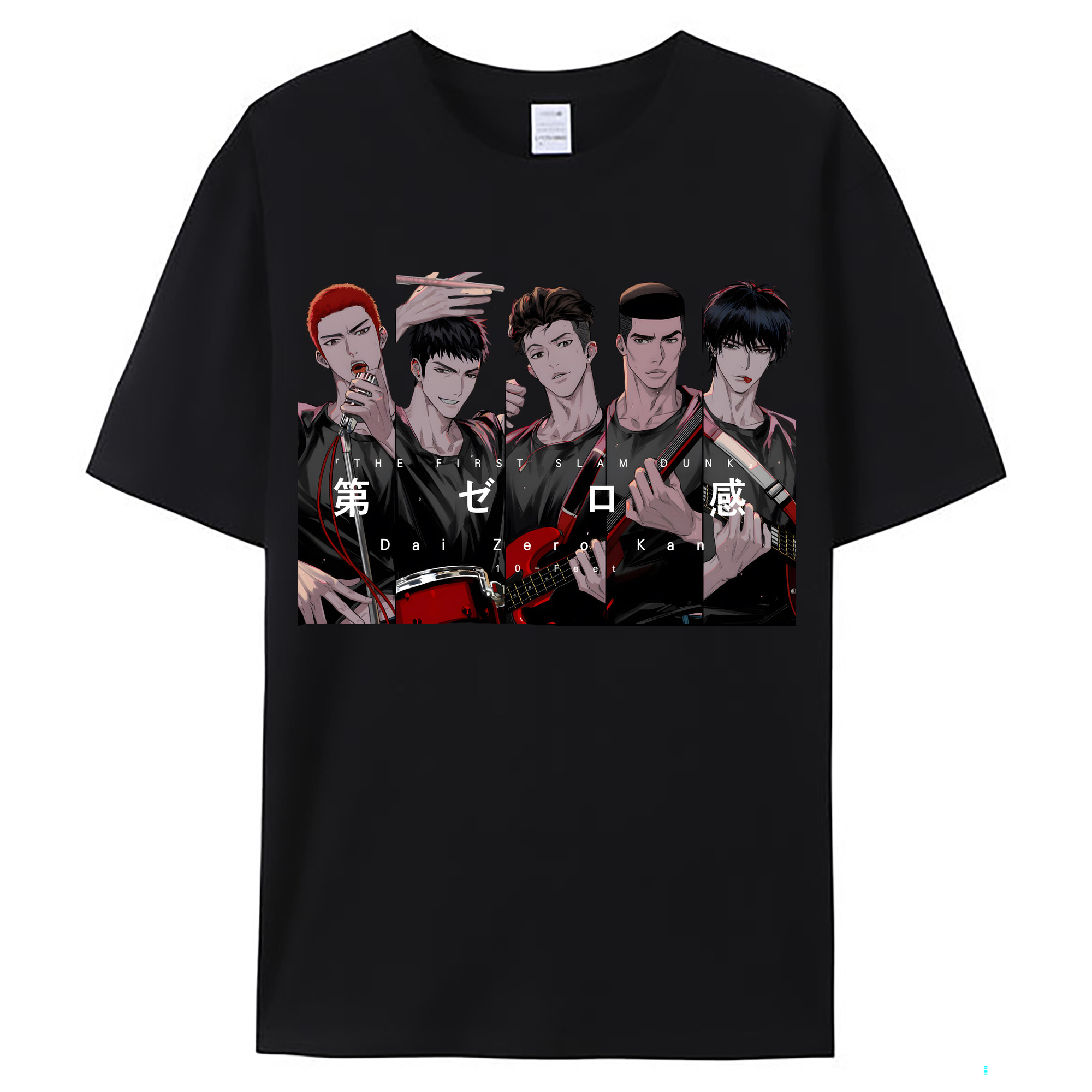 （画像用） SLAM DUNK／スラムダンク レディースカジュアルプリントTシャツ（綿100％）