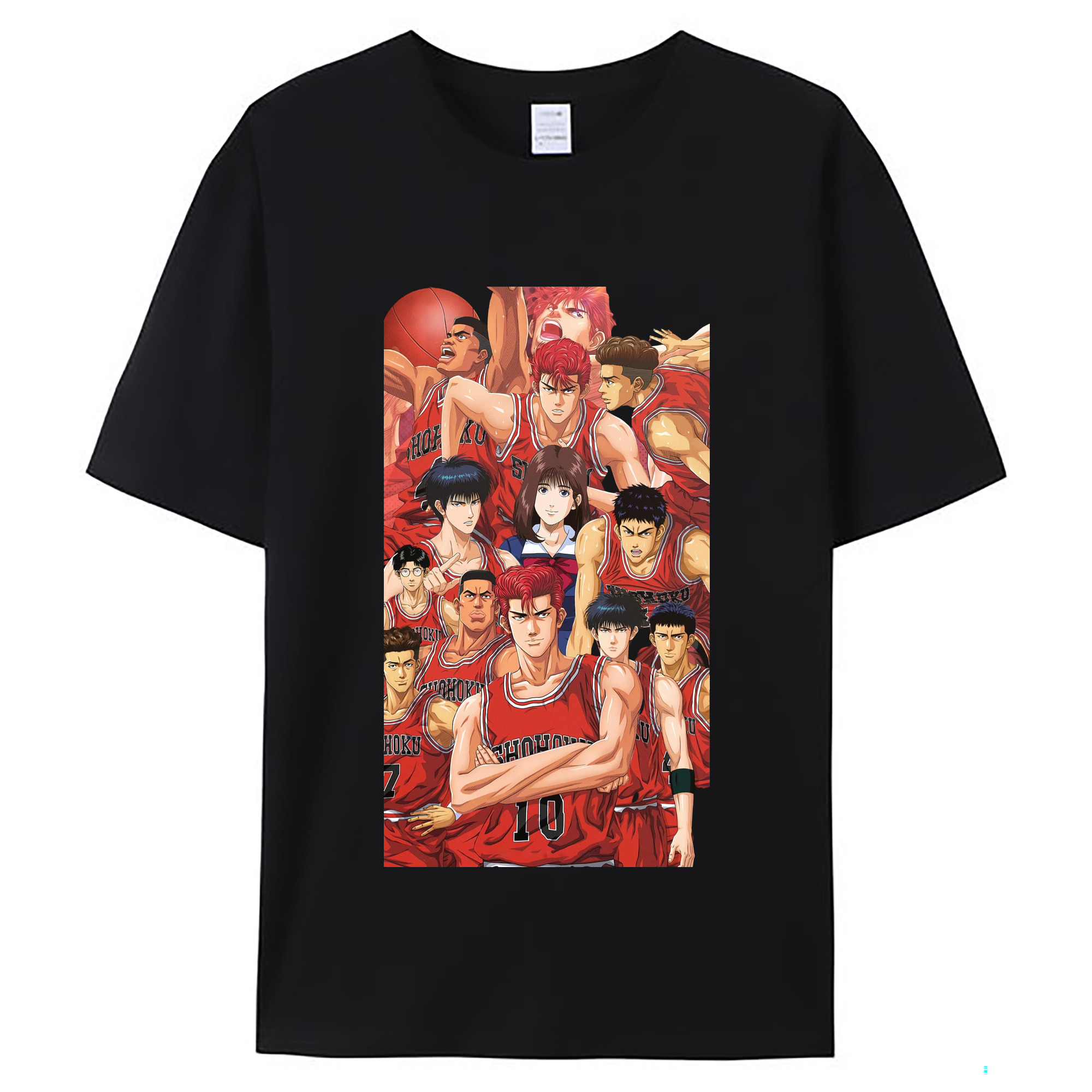 （画像用） SLAM DUNK／スラムダンク レディースカジュアルプリントTシャツ（綿100％）