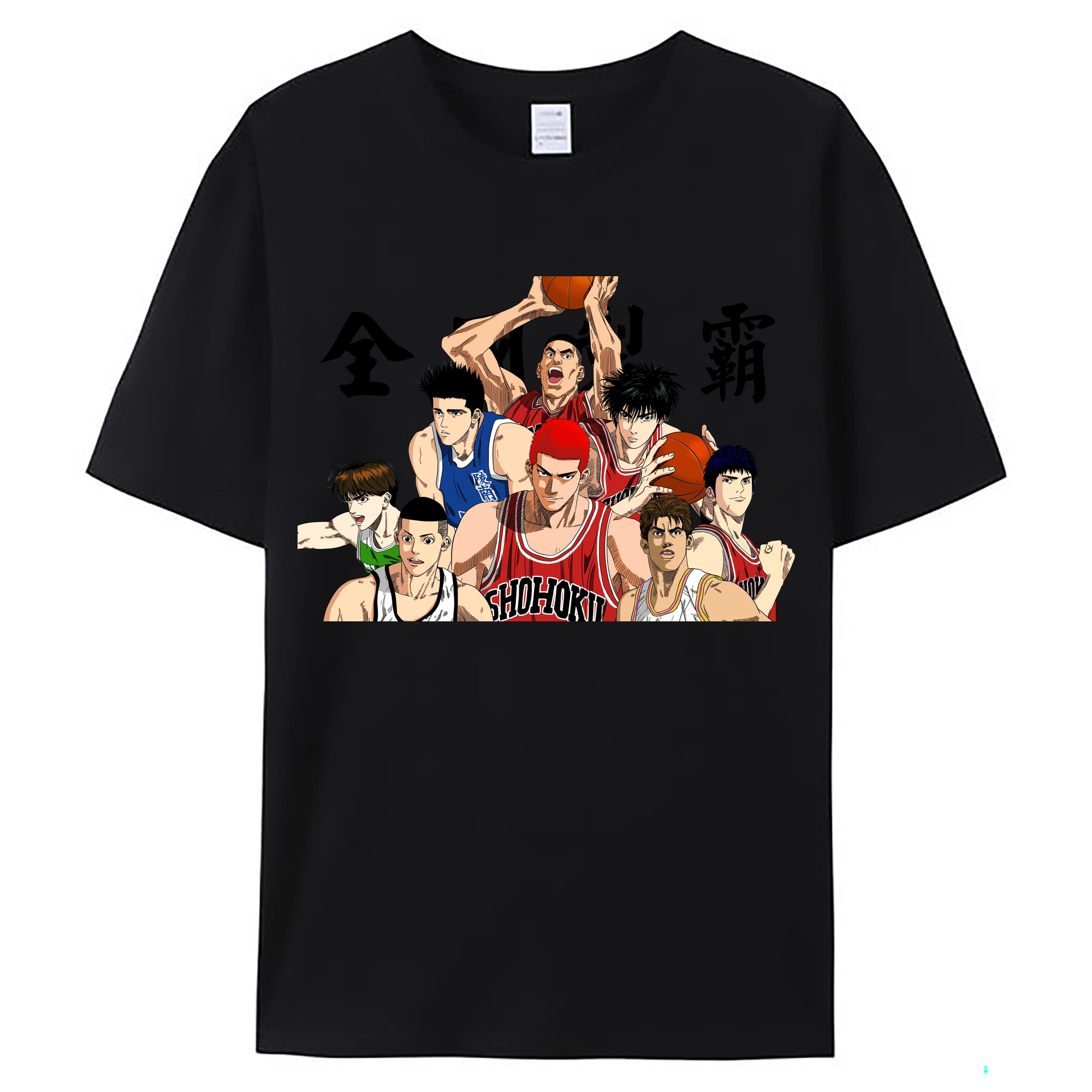 （画像用） SLAM DUNK／スラムダンク レディースカジュアルプリントTシャツ（綿100％）