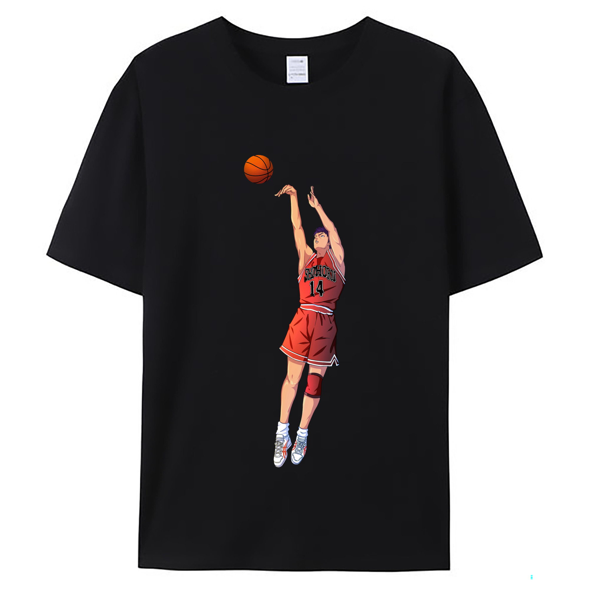 （画像用） SLAM DUNK／スラムダンク レディースカジュアルプリントTシャツ（綿100％）