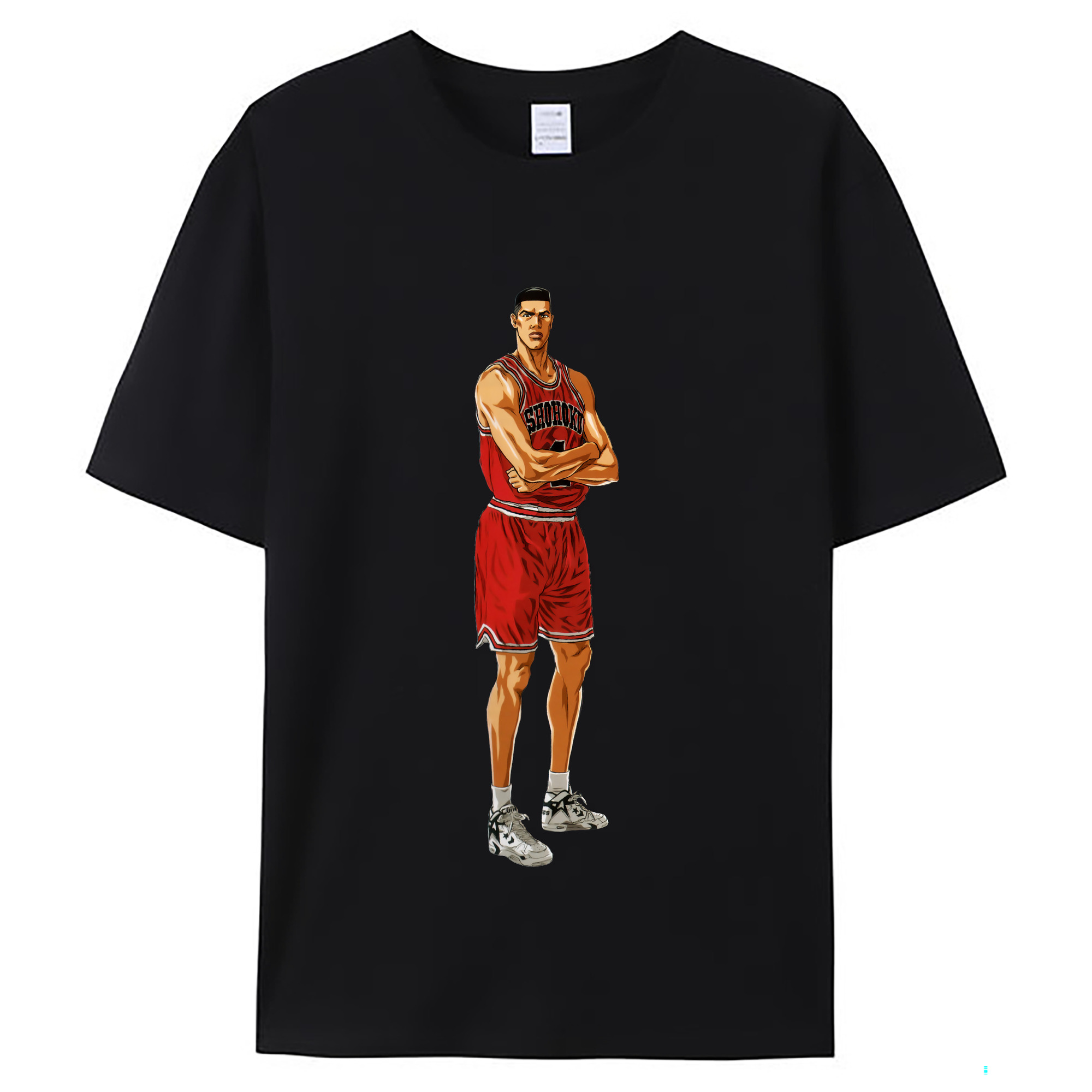 （画像用） SLAM DUNK／スラムダンク レディースカジュアルプリントTシャツ（綿100％）
