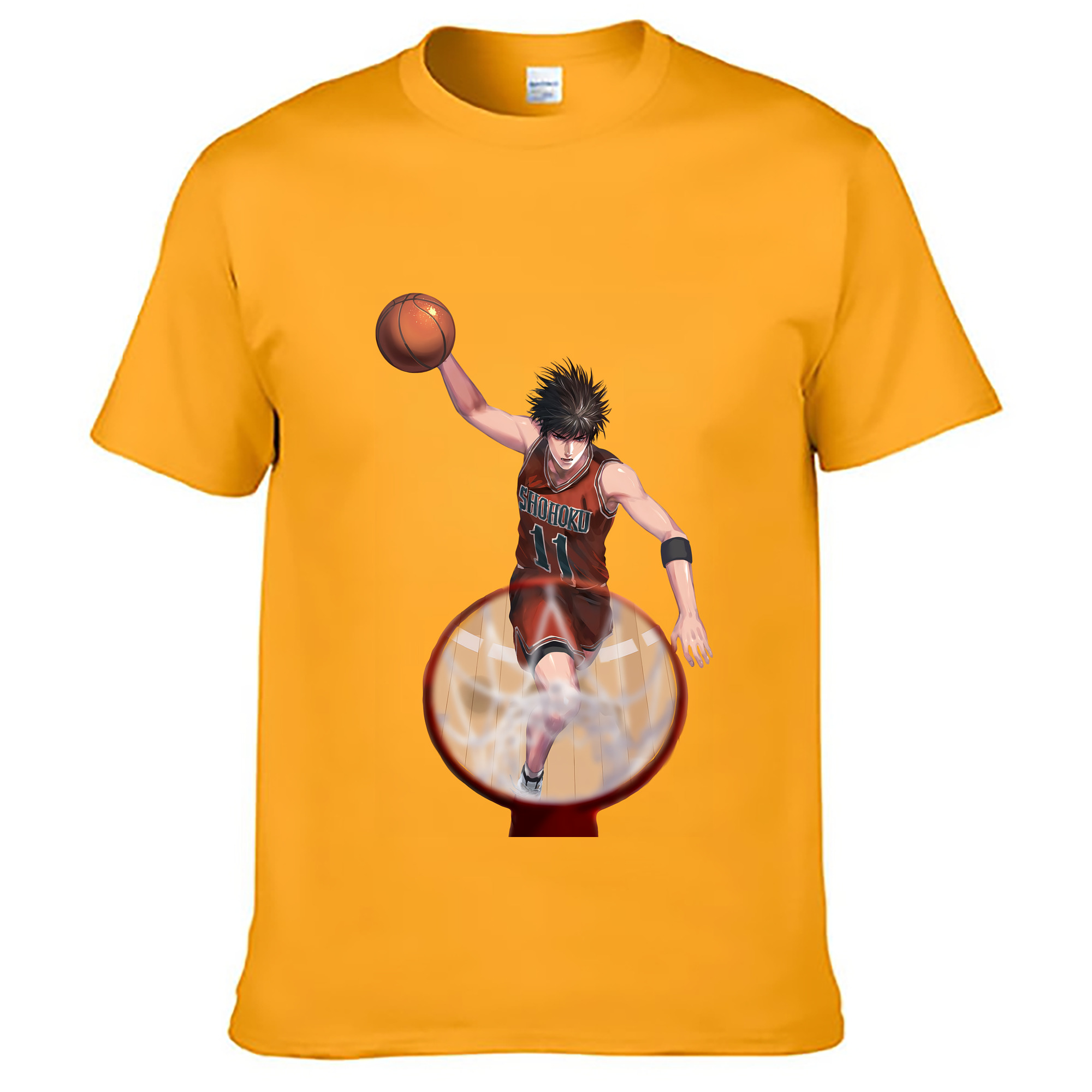 （画像用） SLAM DUNK／スラムダンク レディースカジュアルプリントTシャツ（綿100％）