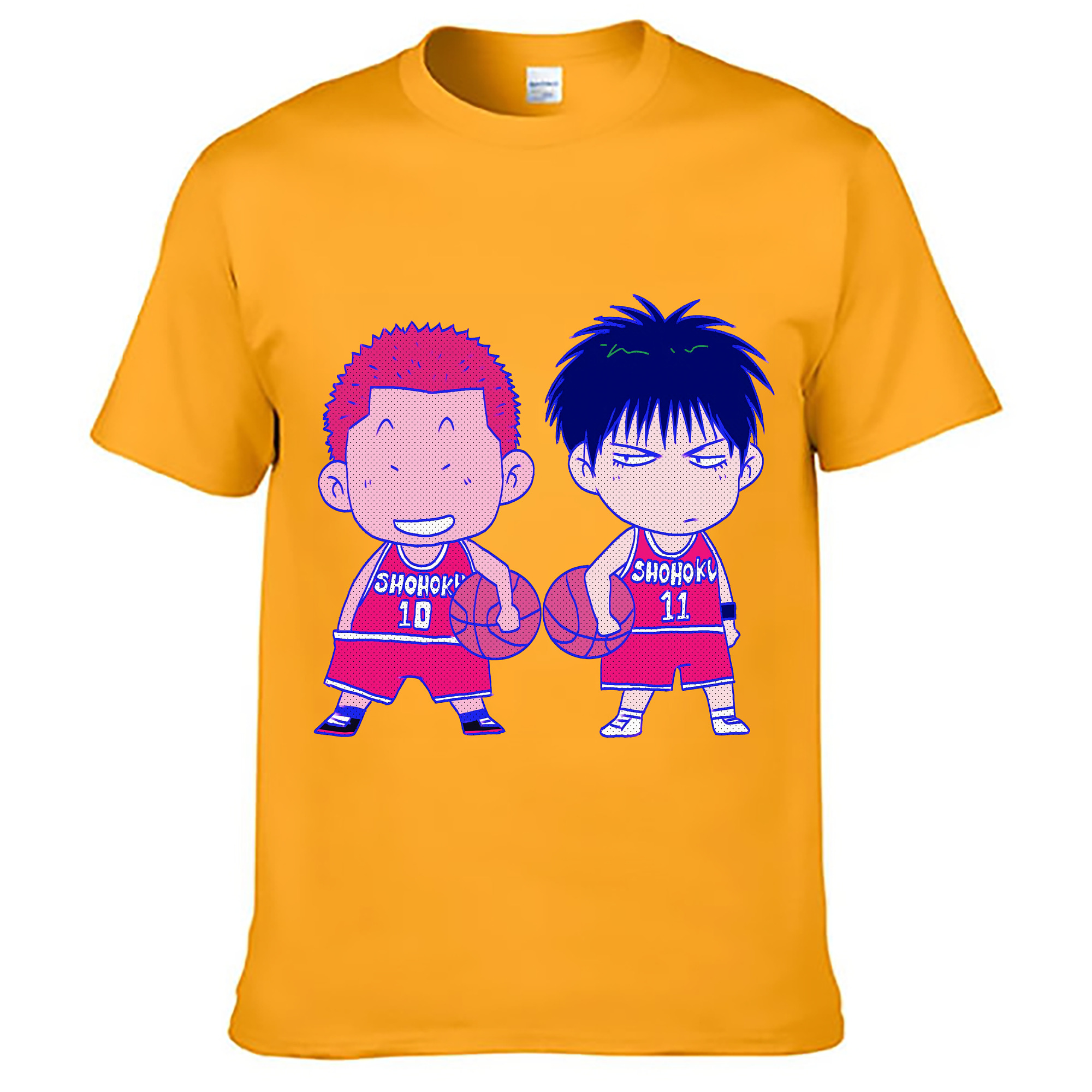 （画像用） SLAM DUNK／スラムダンク レディースカジュアルプリントTシャツ（綿100％）