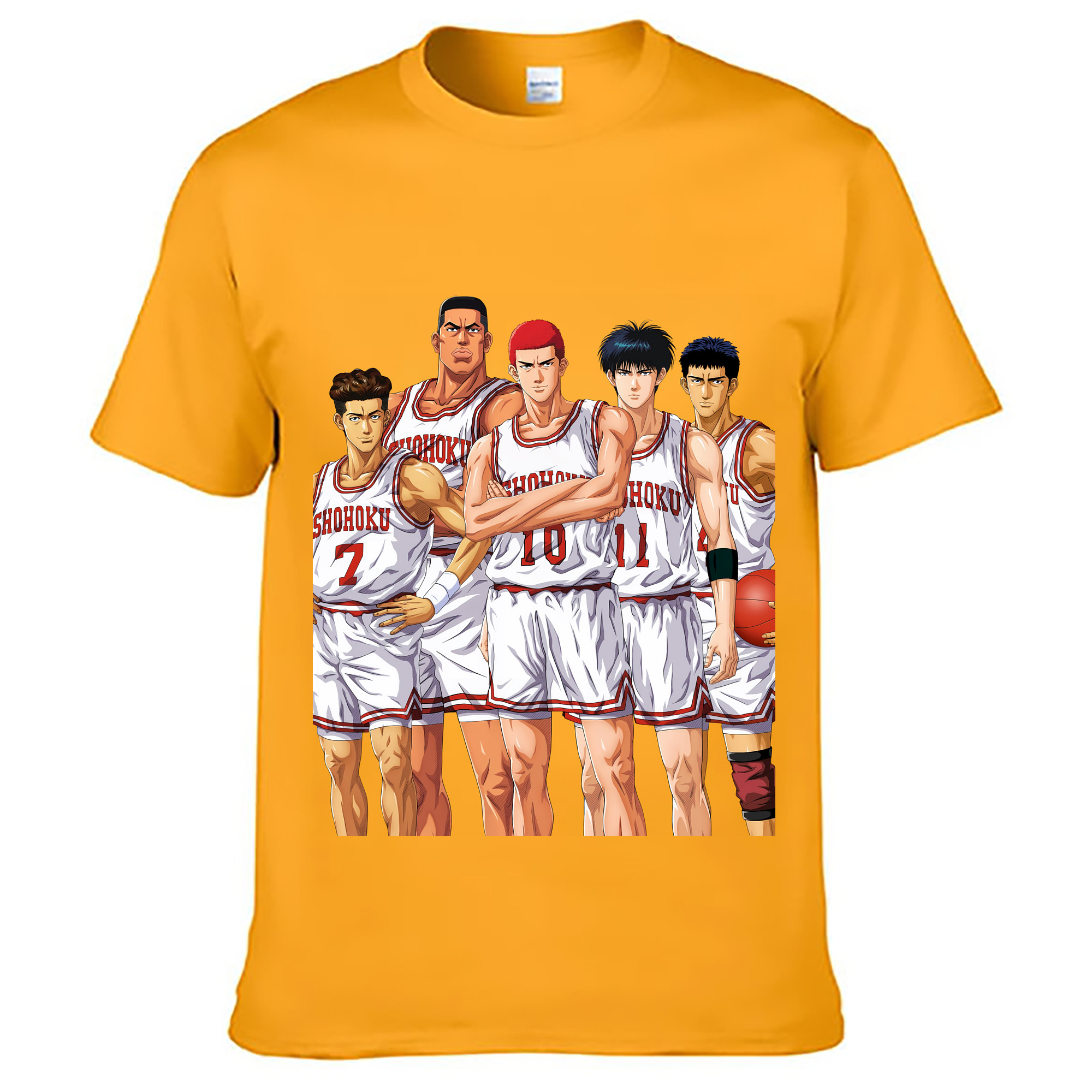 （画像用） SLAM DUNK／スラムダンク レディースカジュアルプリントTシャツ（綿100％）