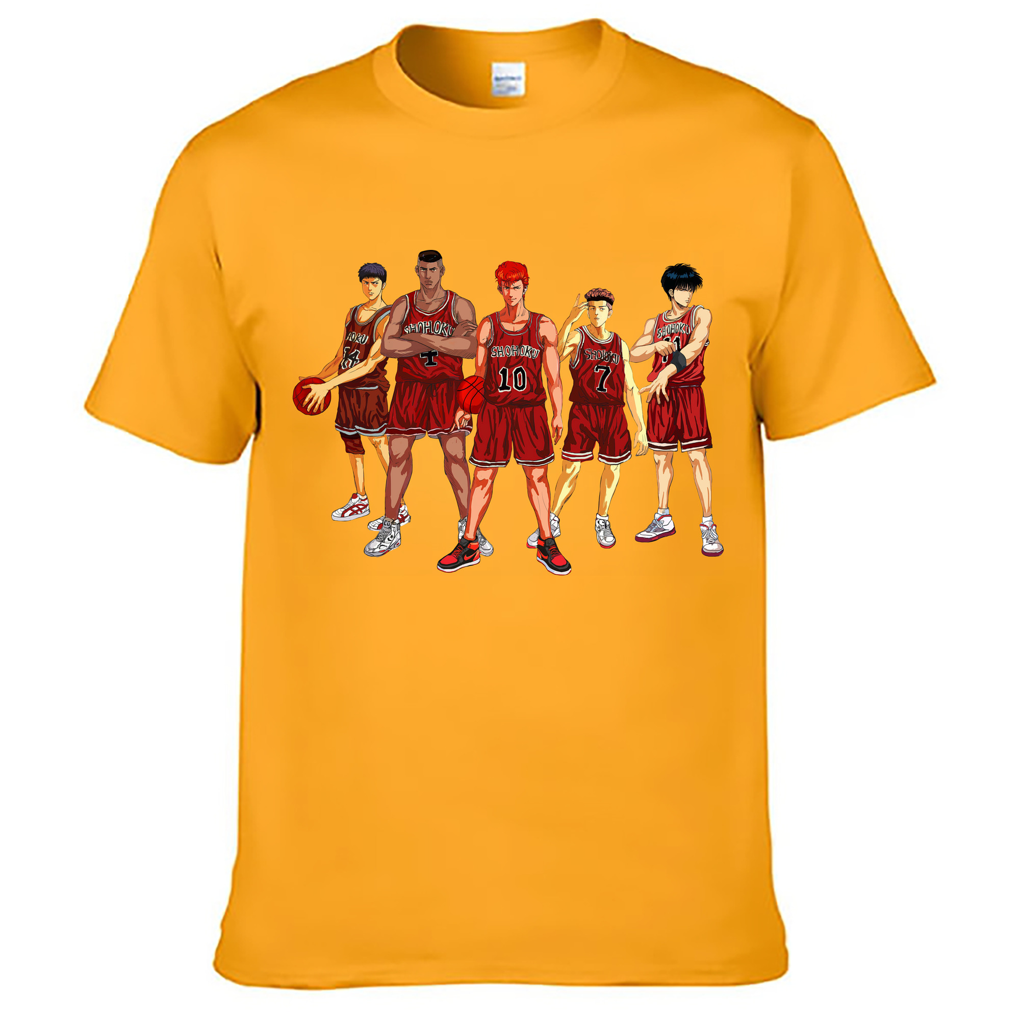 （画像用） SLAM DUNK／スラムダンク レディースカジュアルプリントTシャツ（綿100％）