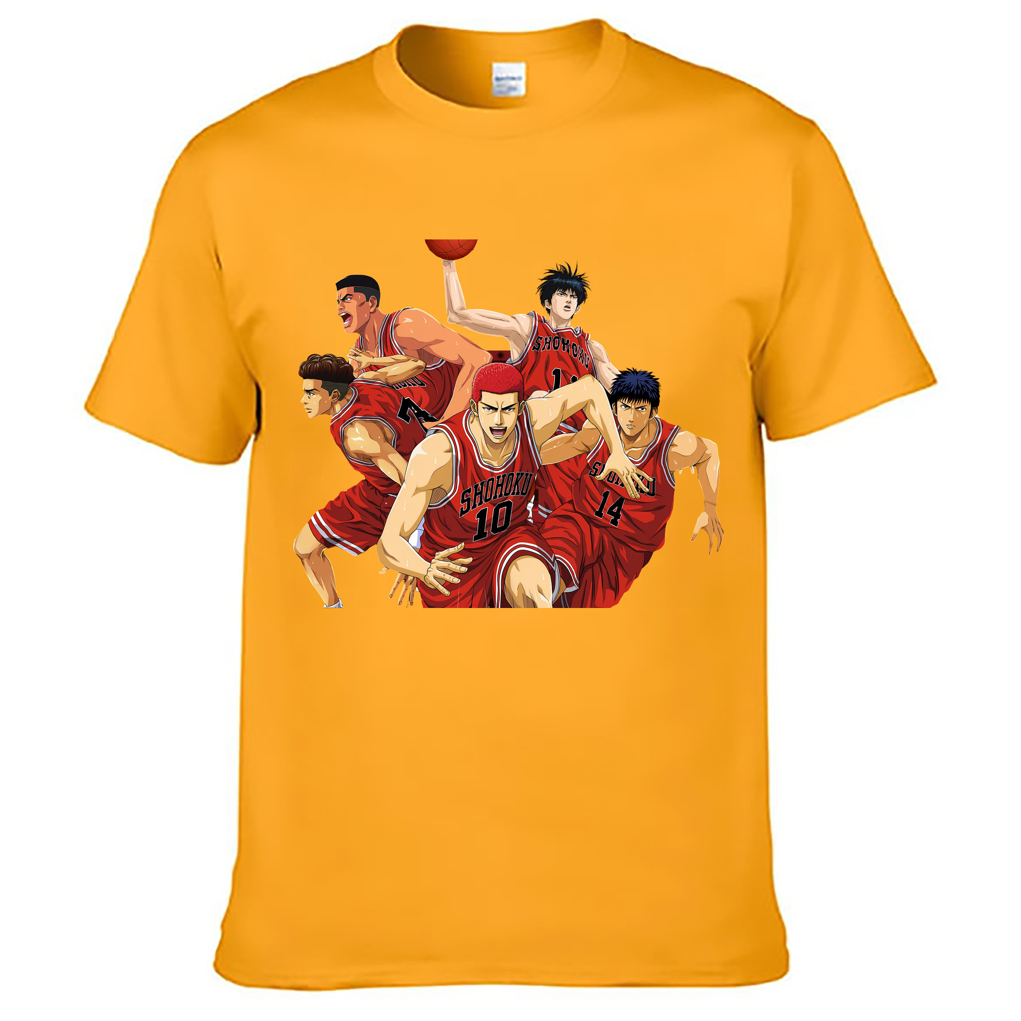 （画像用） SLAM DUNK／スラムダンク レディースカジュアルプリントTシャツ（綿100％）