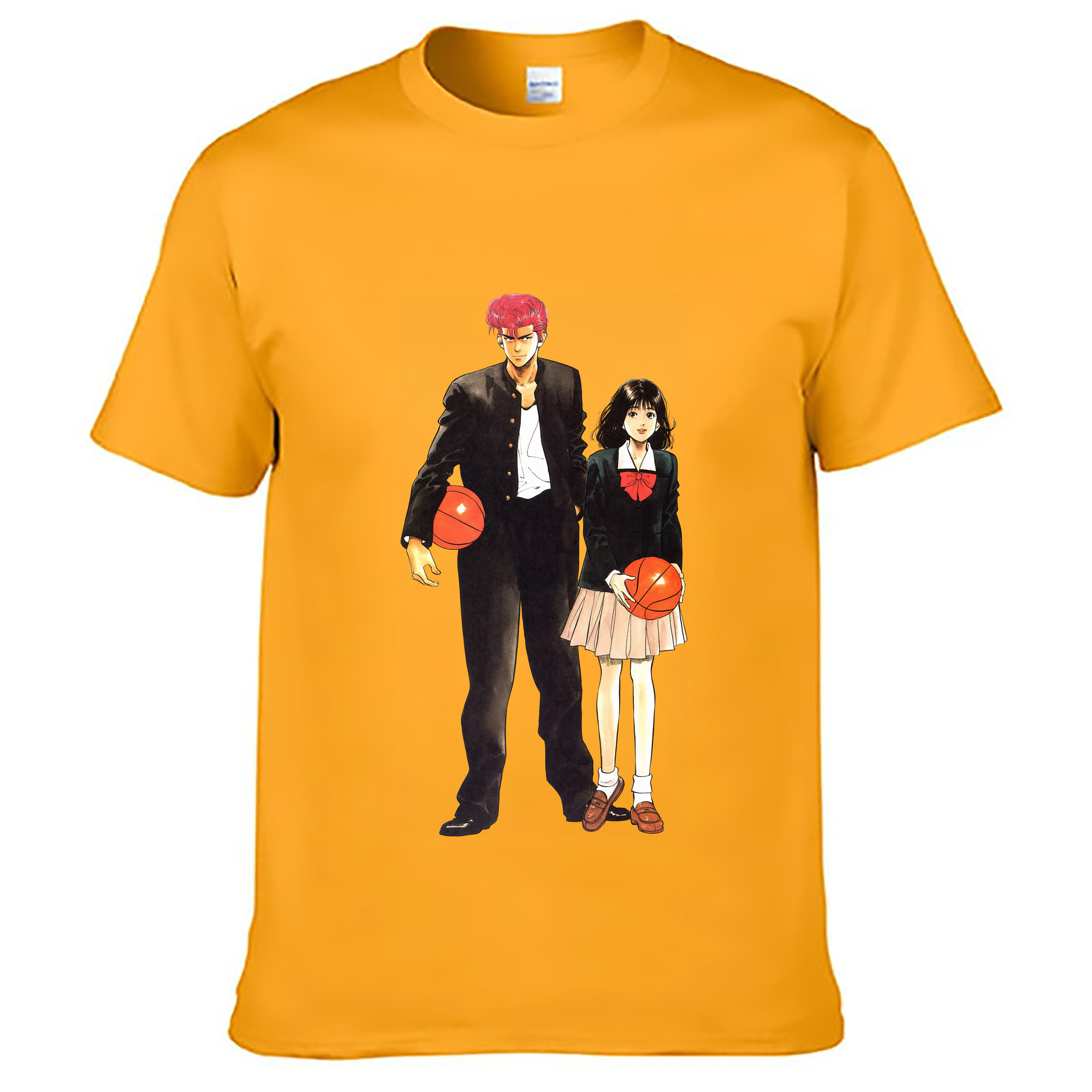 （画像用） SLAM DUNK／スラムダンク レディースカジュアルプリントTシャツ（綿100％）