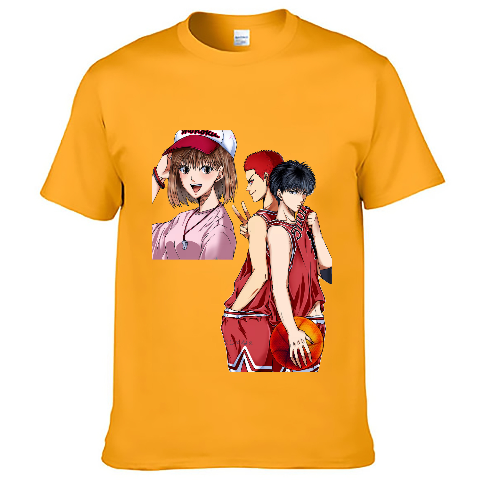 （画像用） SLAM DUNK／スラムダンク レディースカジュアルプリントTシャツ（綿100％）