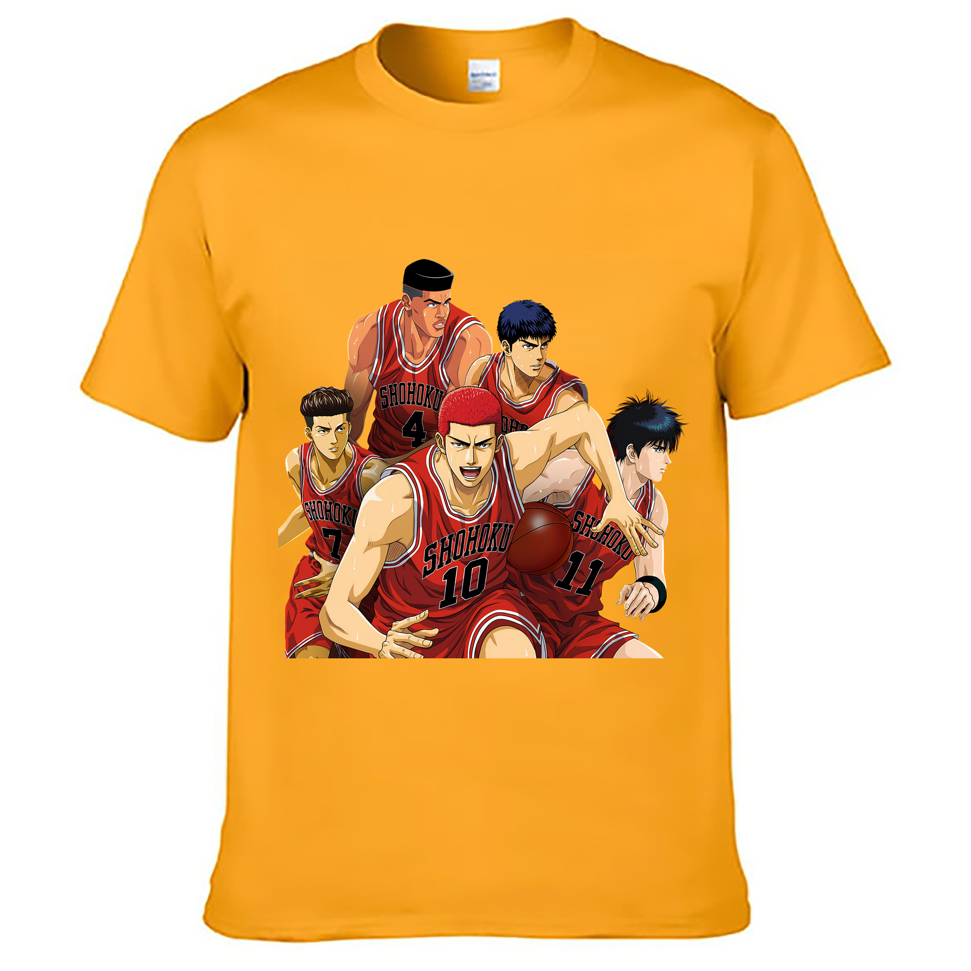 （画像用） SLAM DUNK／スラムダンク レディースカジュアルプリントTシャツ（綿100％）