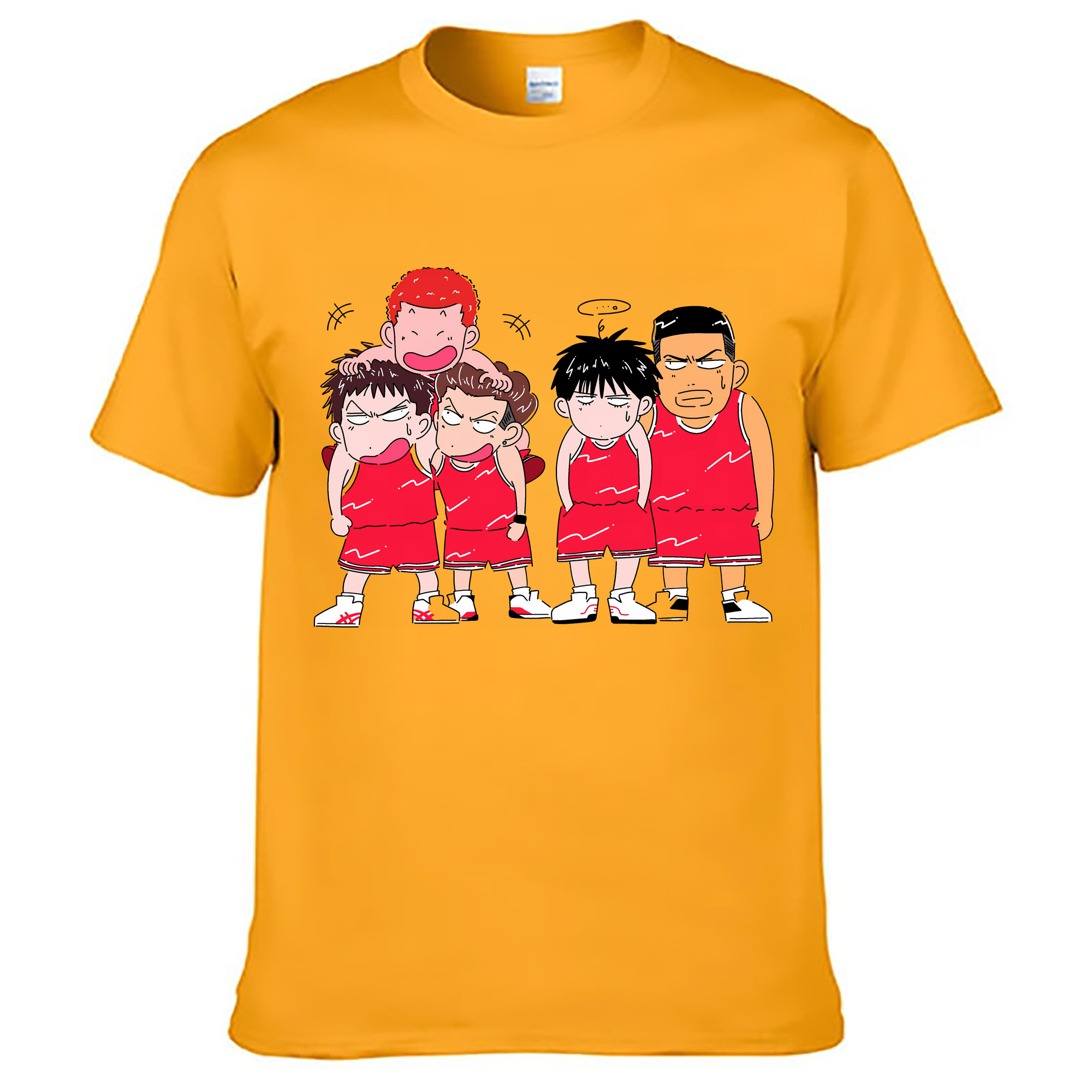 （画像用） SLAM DUNK／スラムダンク レディースカジュアルプリントTシャツ（綿100％）