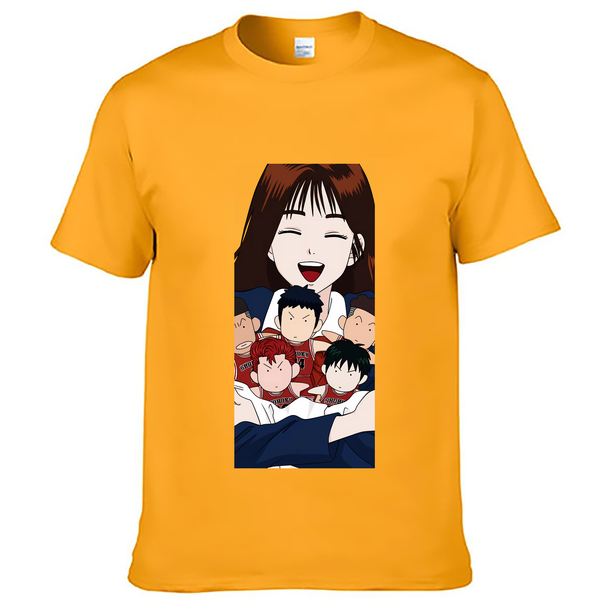 （画像用） SLAM DUNK／スラムダンク レディースカジュアルプリントTシャツ（綿100％）