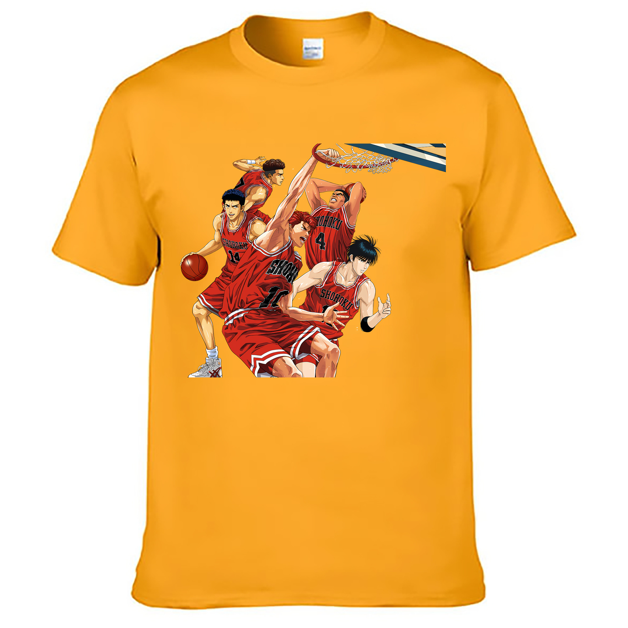 （画像用） SLAM DUNK／スラムダンク レディースカジュアルプリントTシャツ（綿100％）