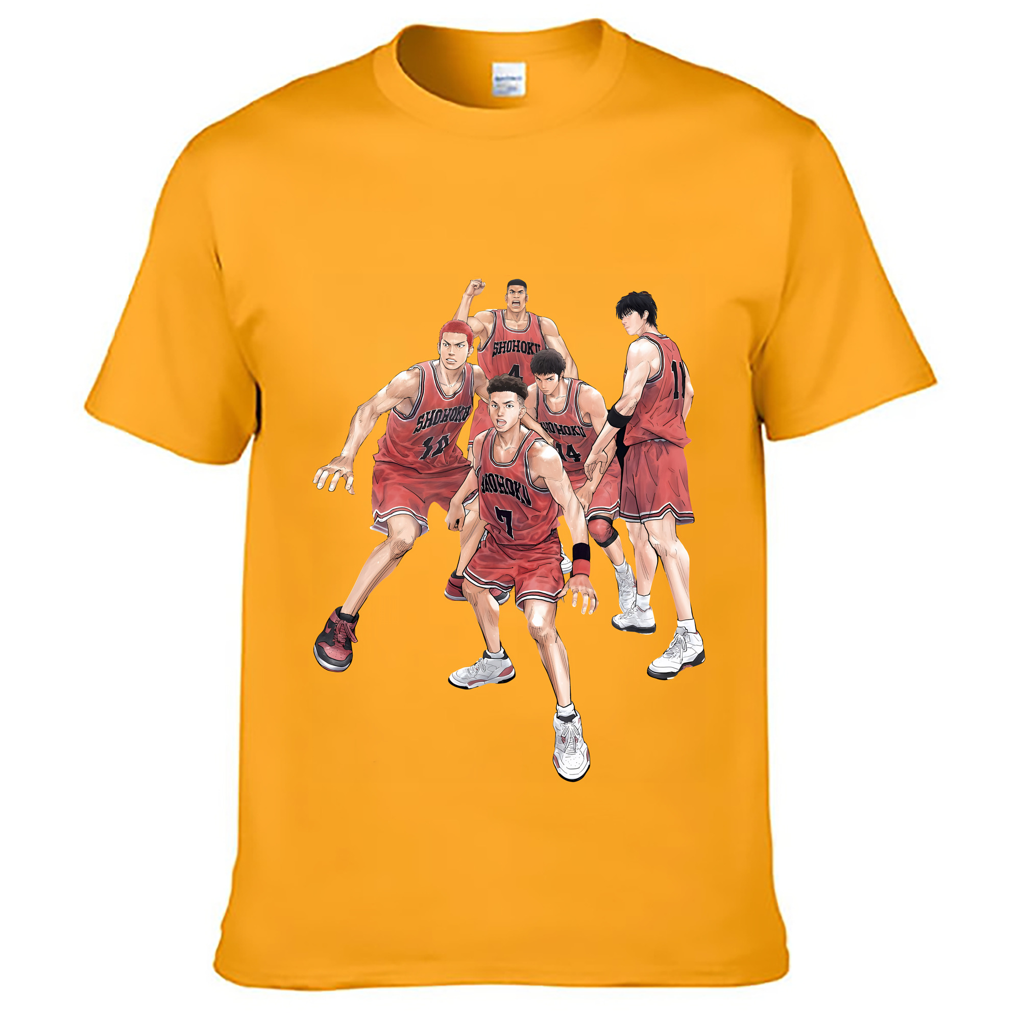 （画像用） SLAM DUNK／スラムダンク レディースカジュアルプリントTシャツ（綿100％）