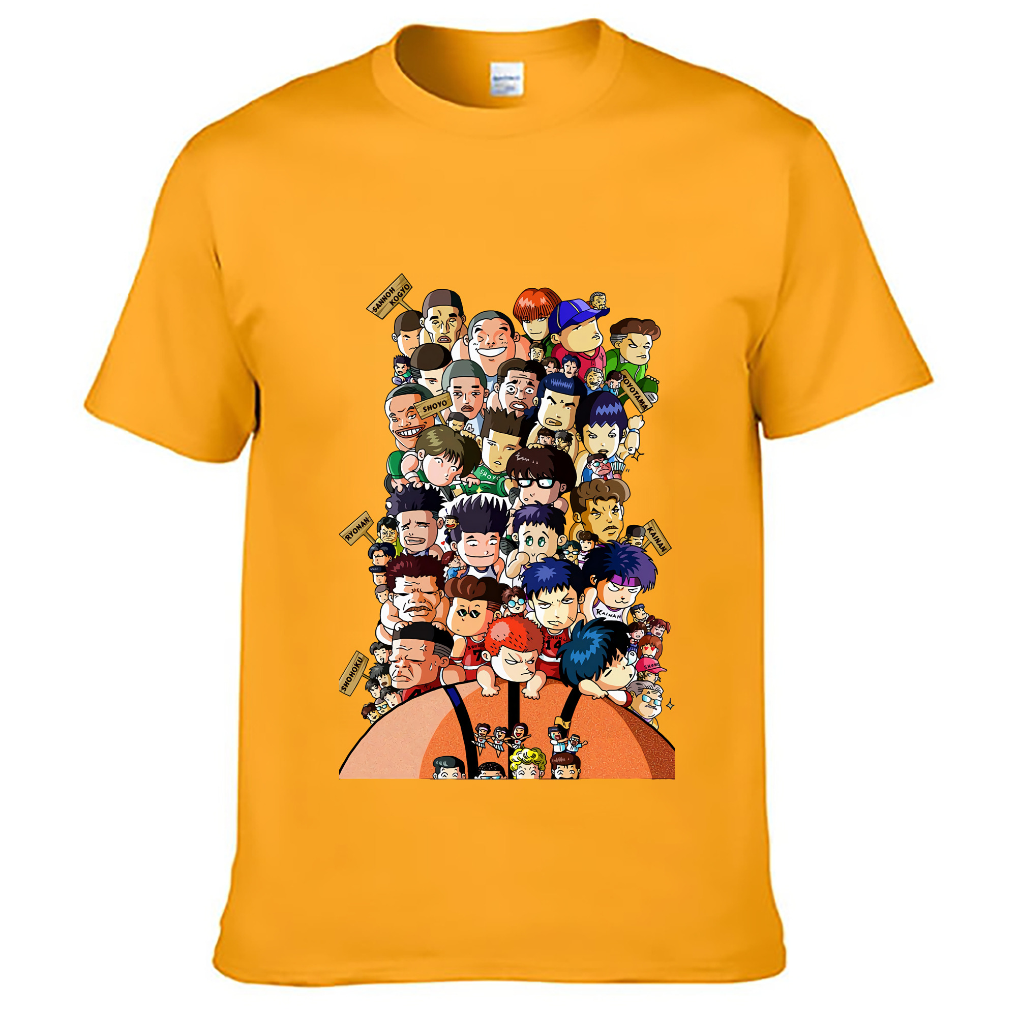 （画像用） SLAM DUNK／スラムダンク レディースカジュアルプリントTシャツ（綿100％）