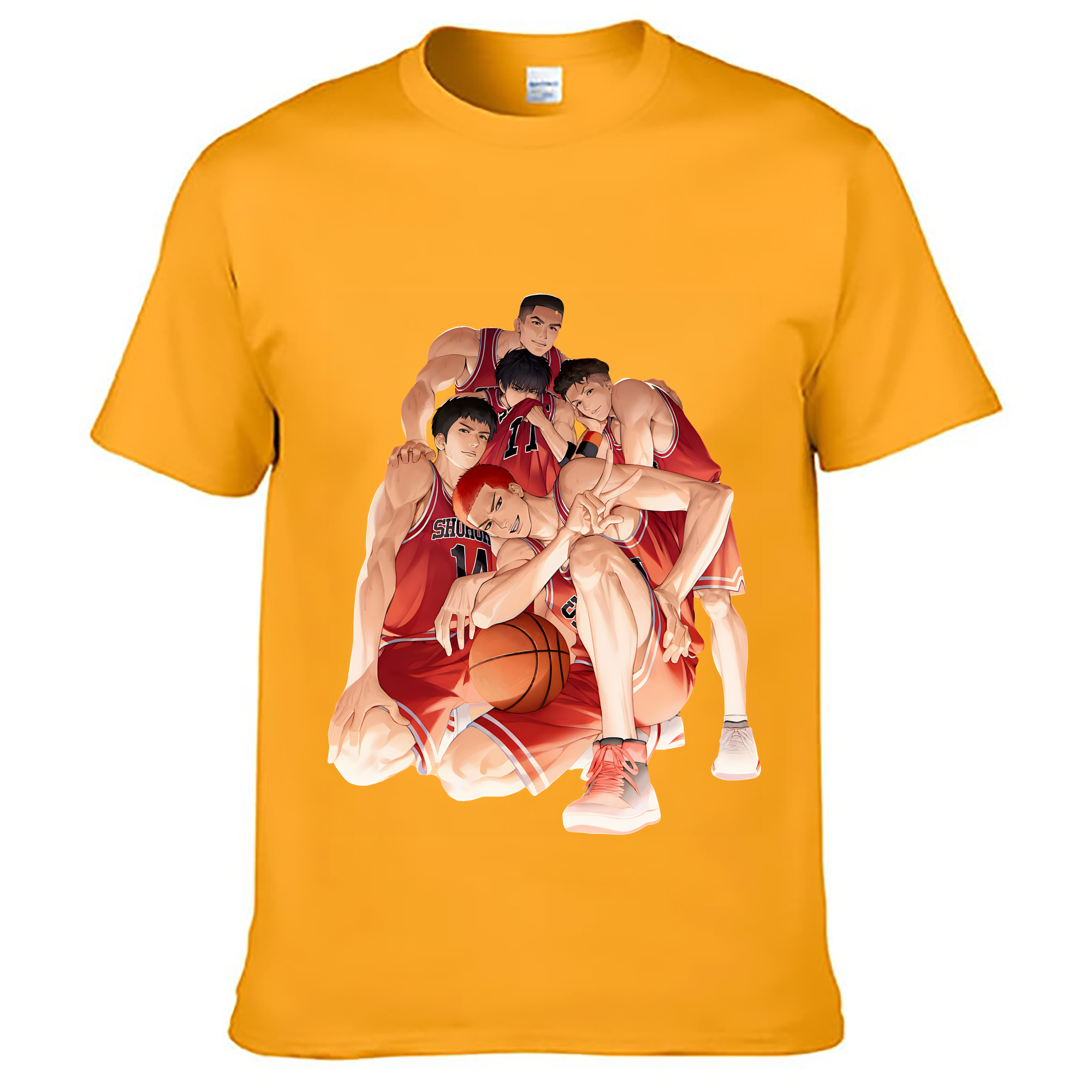 （画像用） SLAM DUNK／スラムダンク レディースカジュアルプリントTシャツ（綿100％）