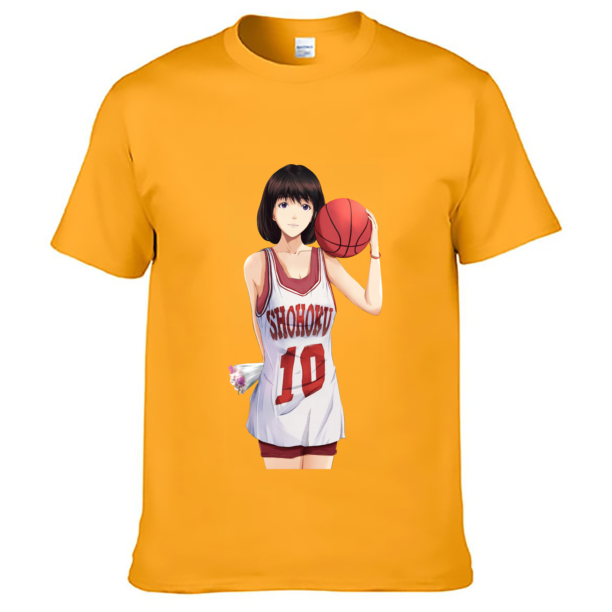 （画像用） SLAM DUNK／スラムダンク レディースカジュアルプリントTシャツ（綿100％）