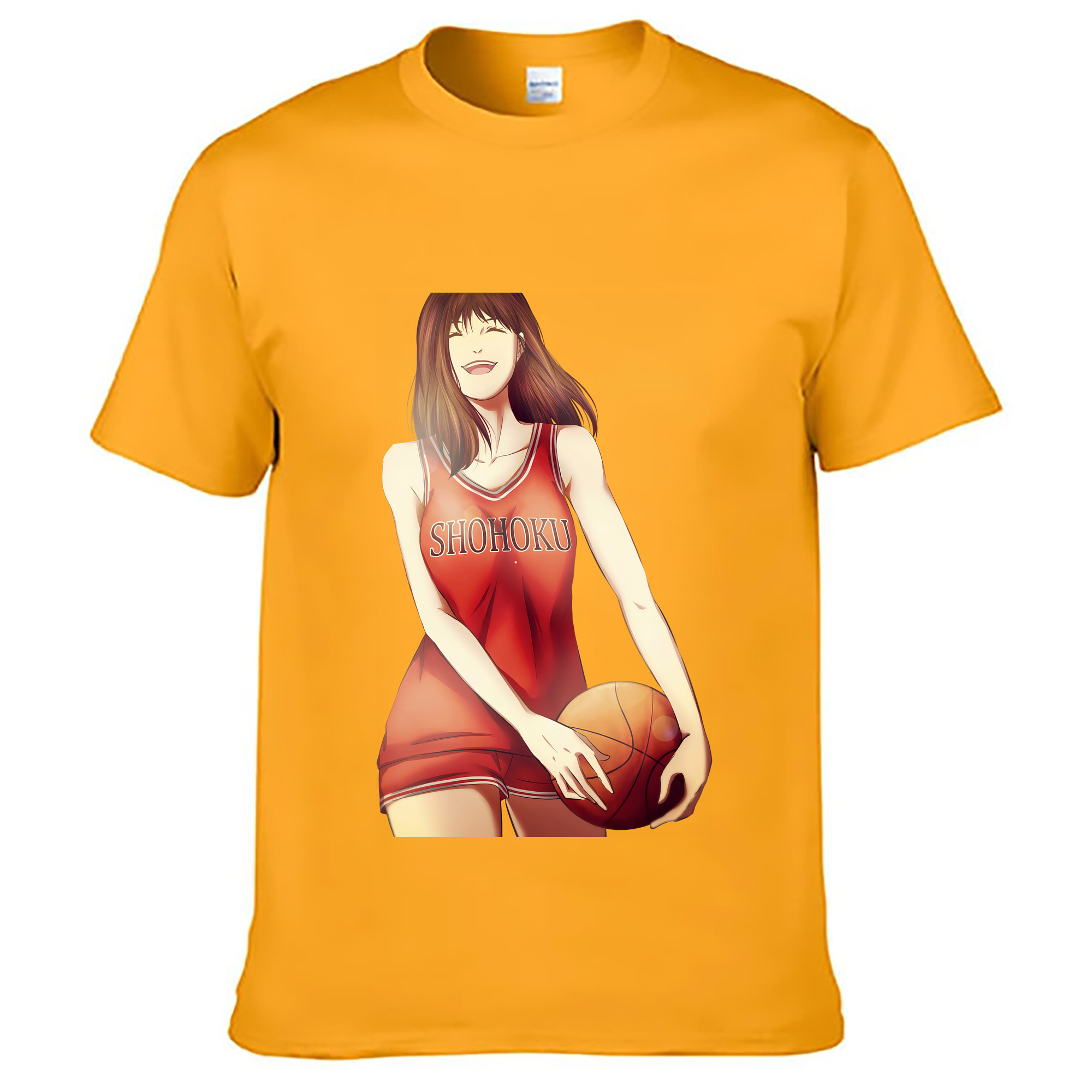 （画像用） SLAM DUNK／スラムダンク レディースカジュアルプリントTシャツ（綿100％）