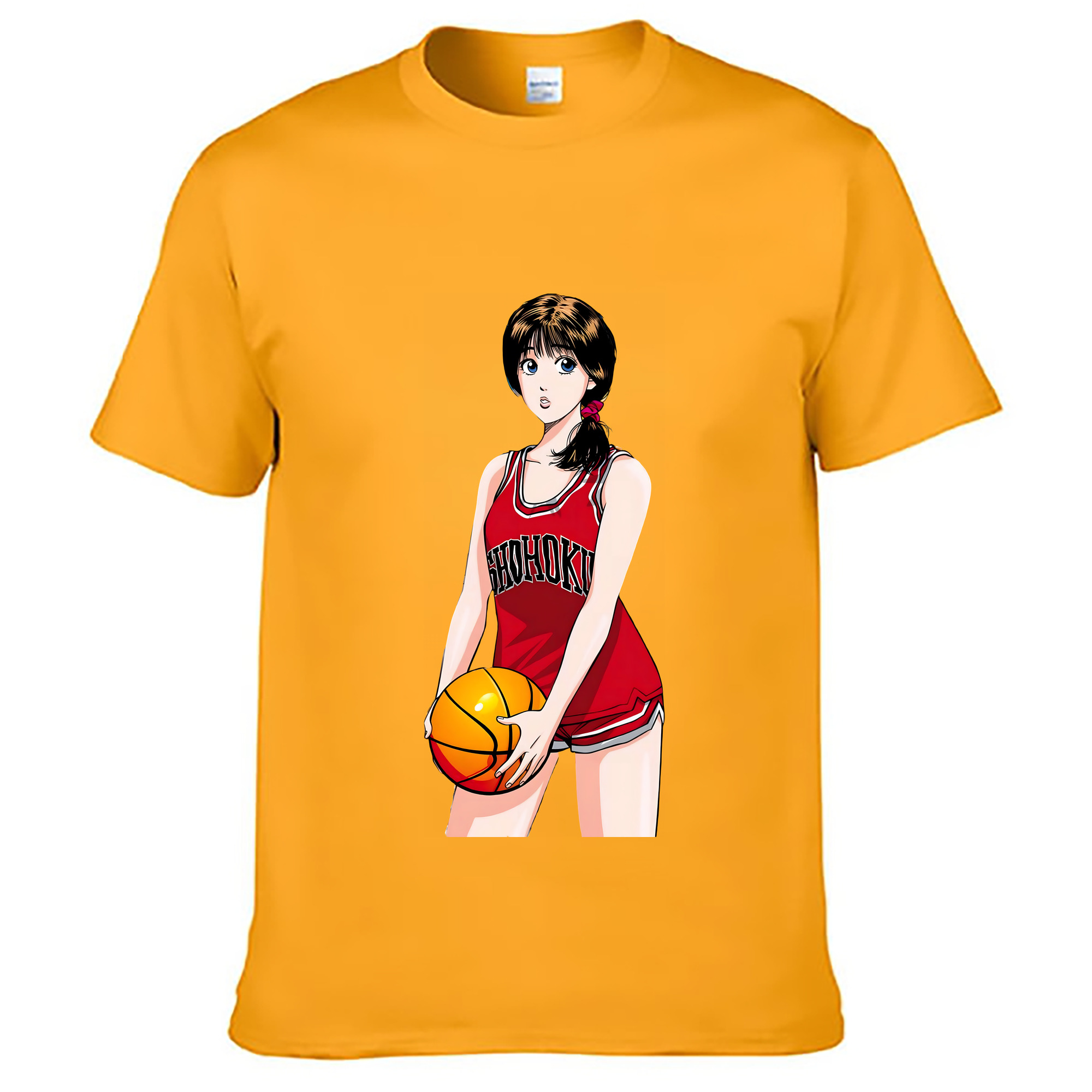 （画像用） SLAM DUNK／スラムダンク レディースカジュアルプリントTシャツ（綿100％）
