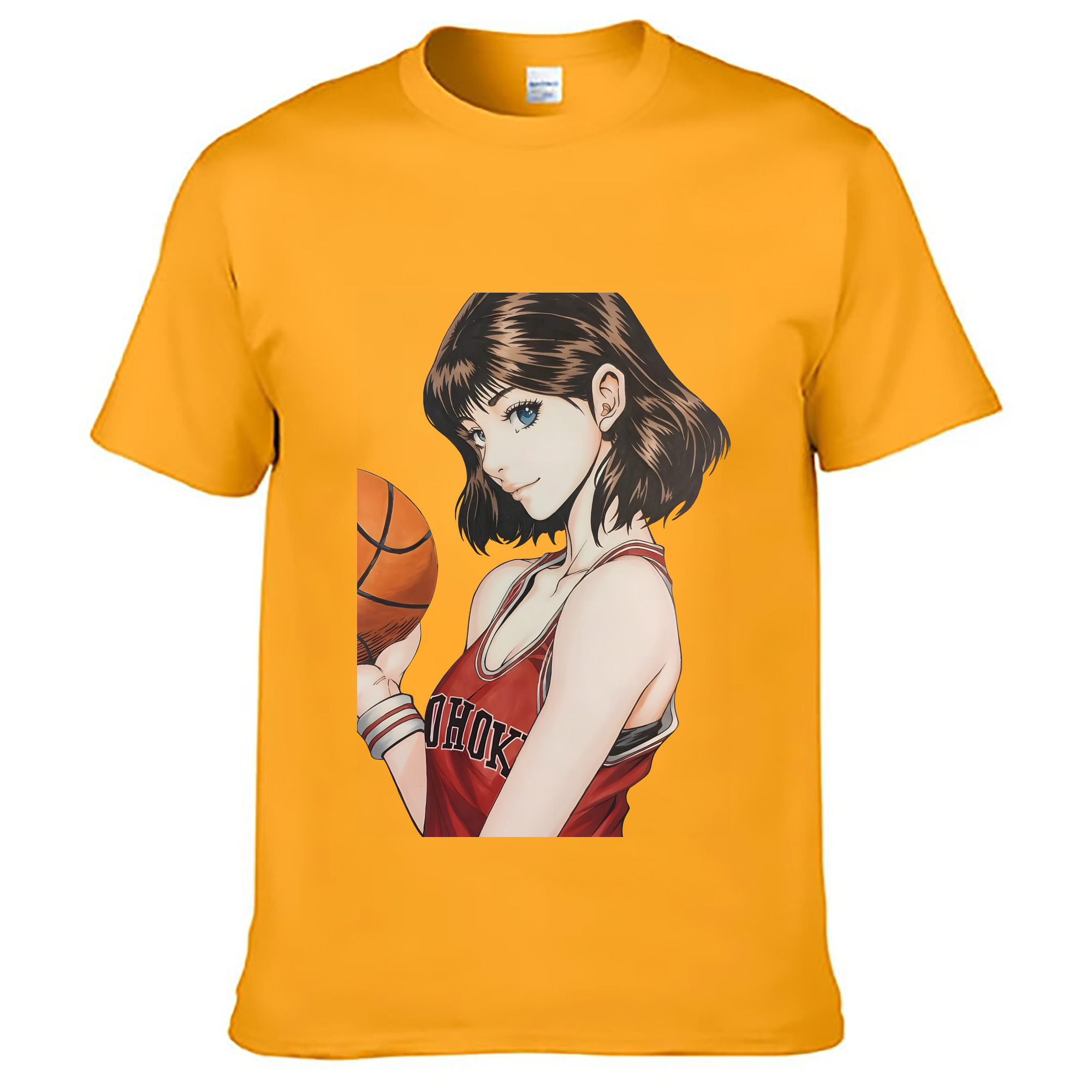 （画像用） SLAM DUNK／スラムダンク レディースカジュアルプリントTシャツ（綿100％）