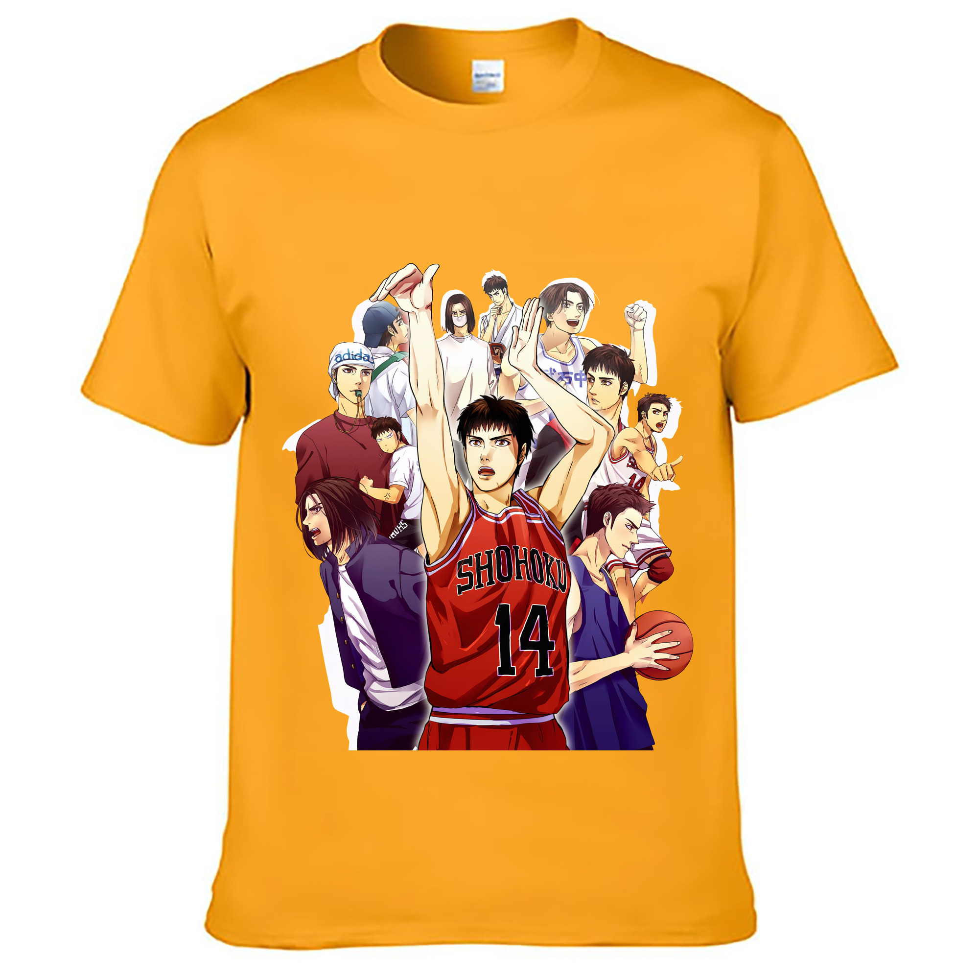 （画像用） SLAM DUNK／スラムダンク レディースカジュアルプリントTシャツ（綿100％）