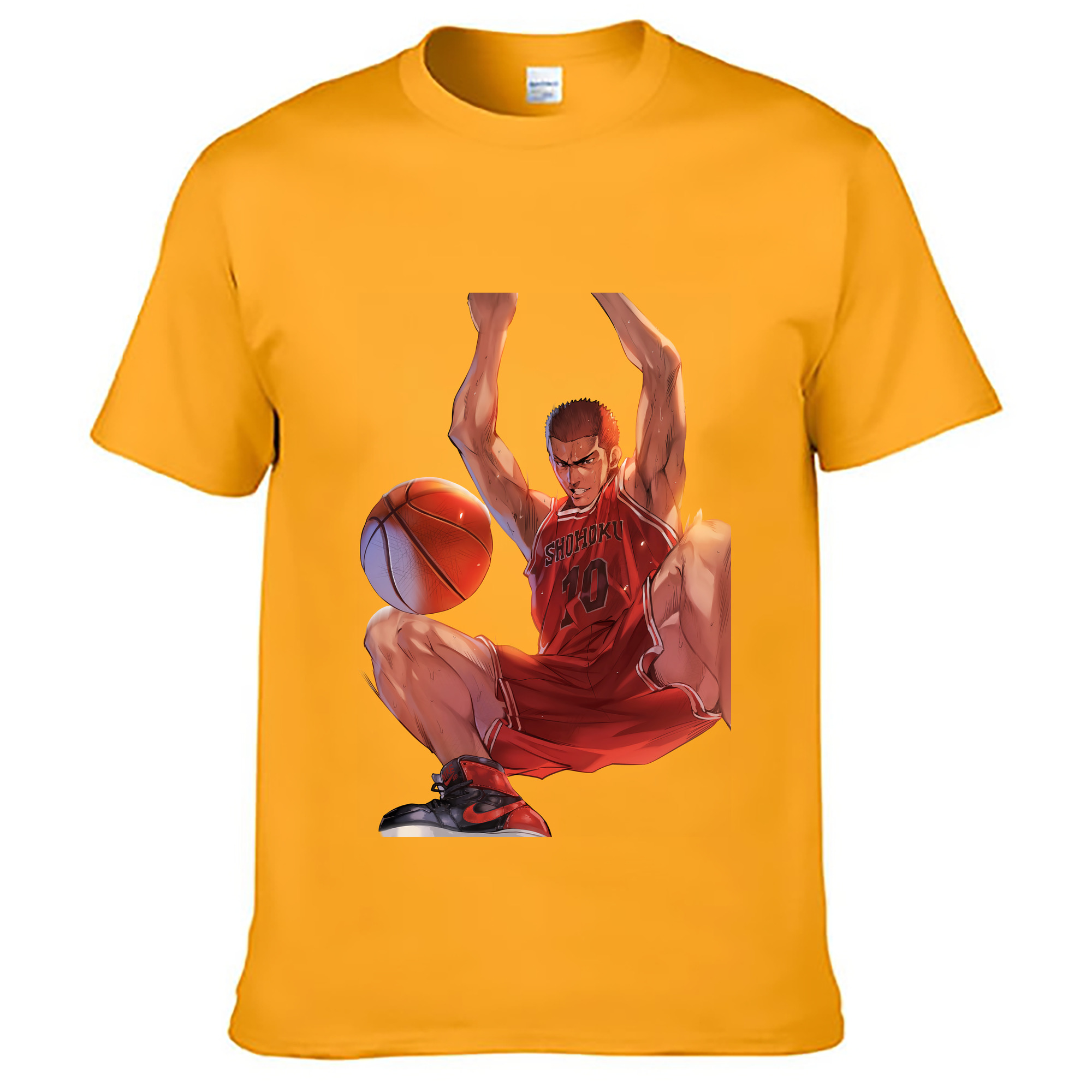 （画像用） SLAM DUNK／スラムダンク レディースカジュアルプリントTシャツ（綿100％）