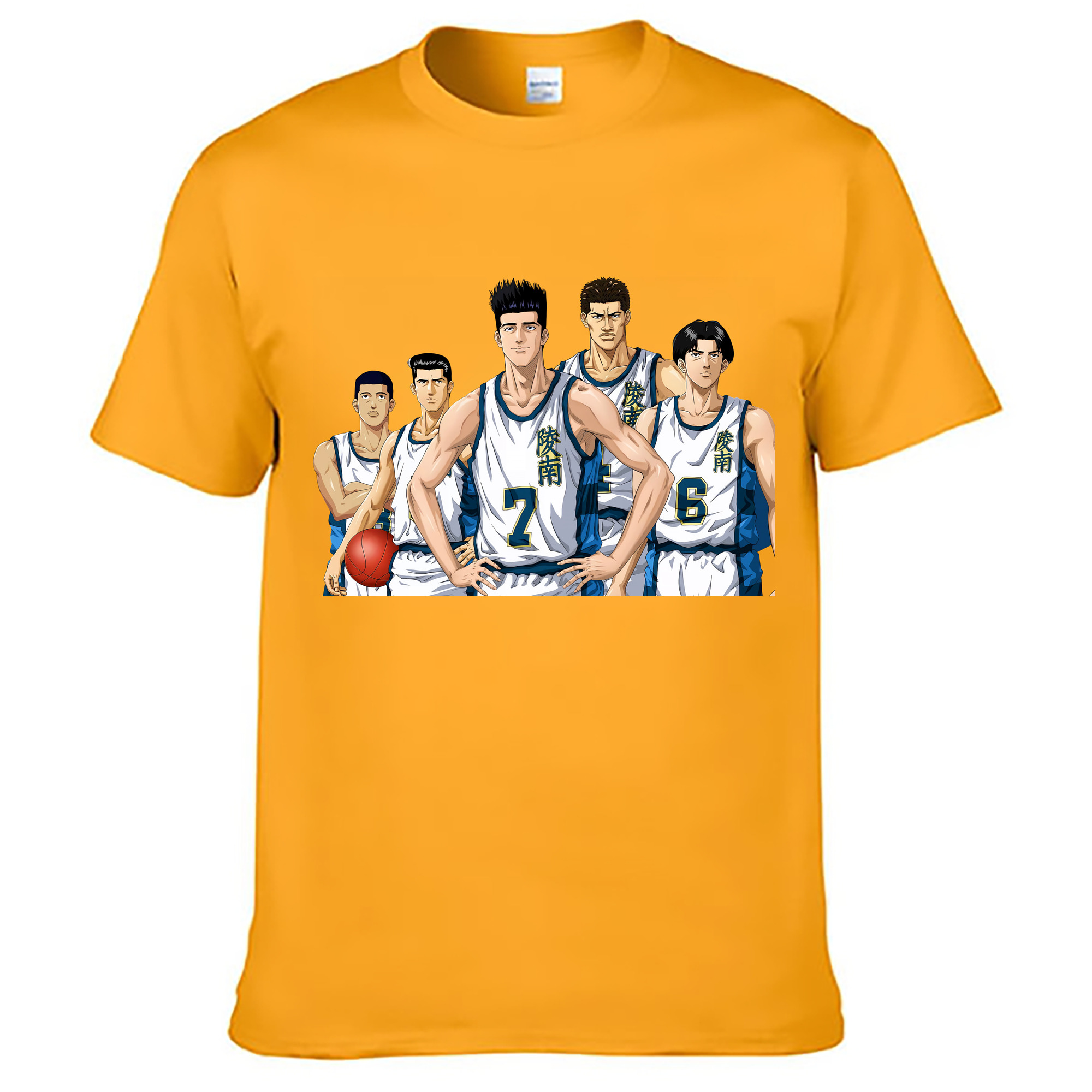 （画像用） SLAM DUNK／スラムダンク レディースカジュアルプリントTシャツ（綿100％）