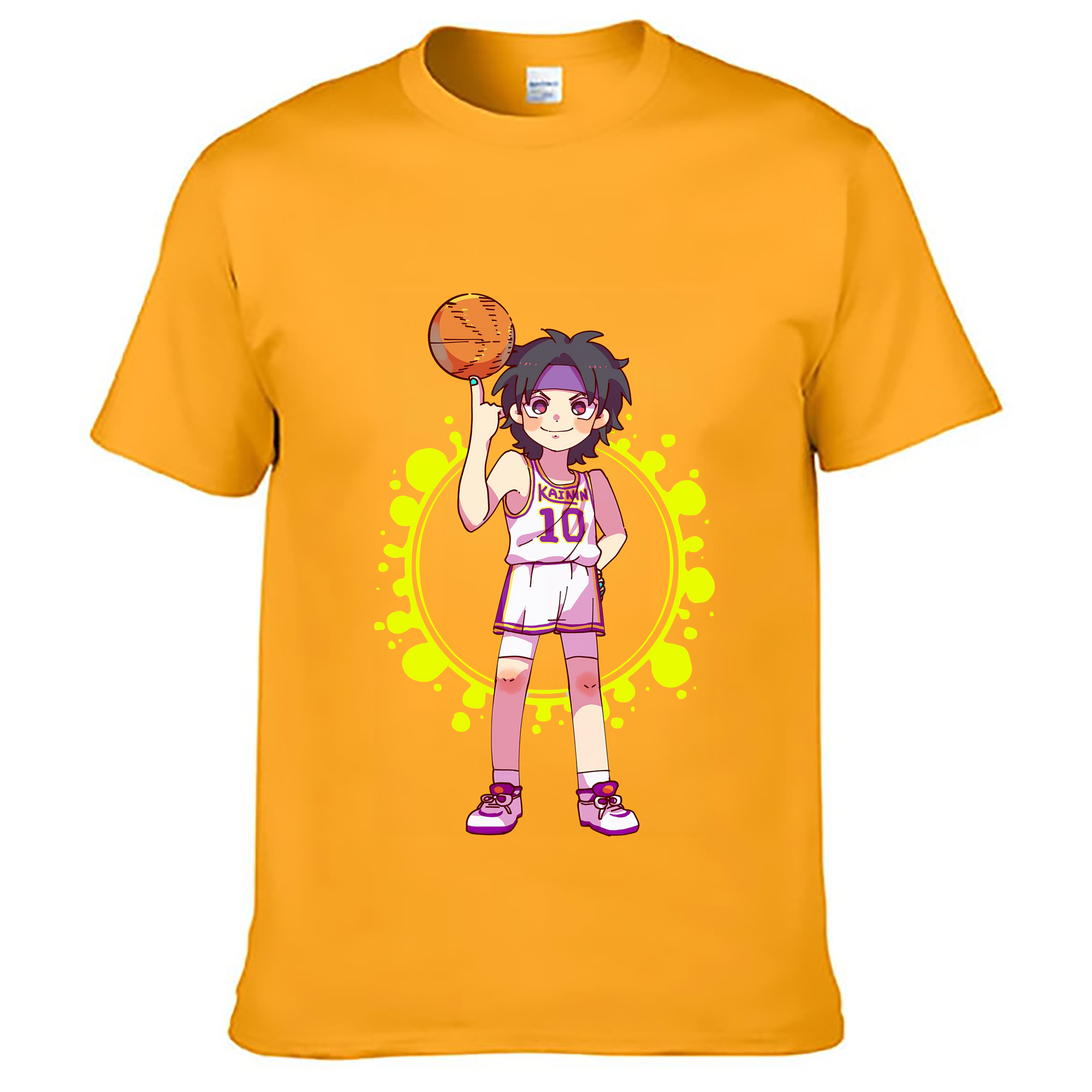 （画像用） SLAM DUNK／スラムダンク レディースカジュアルプリントTシャツ（綿100％）