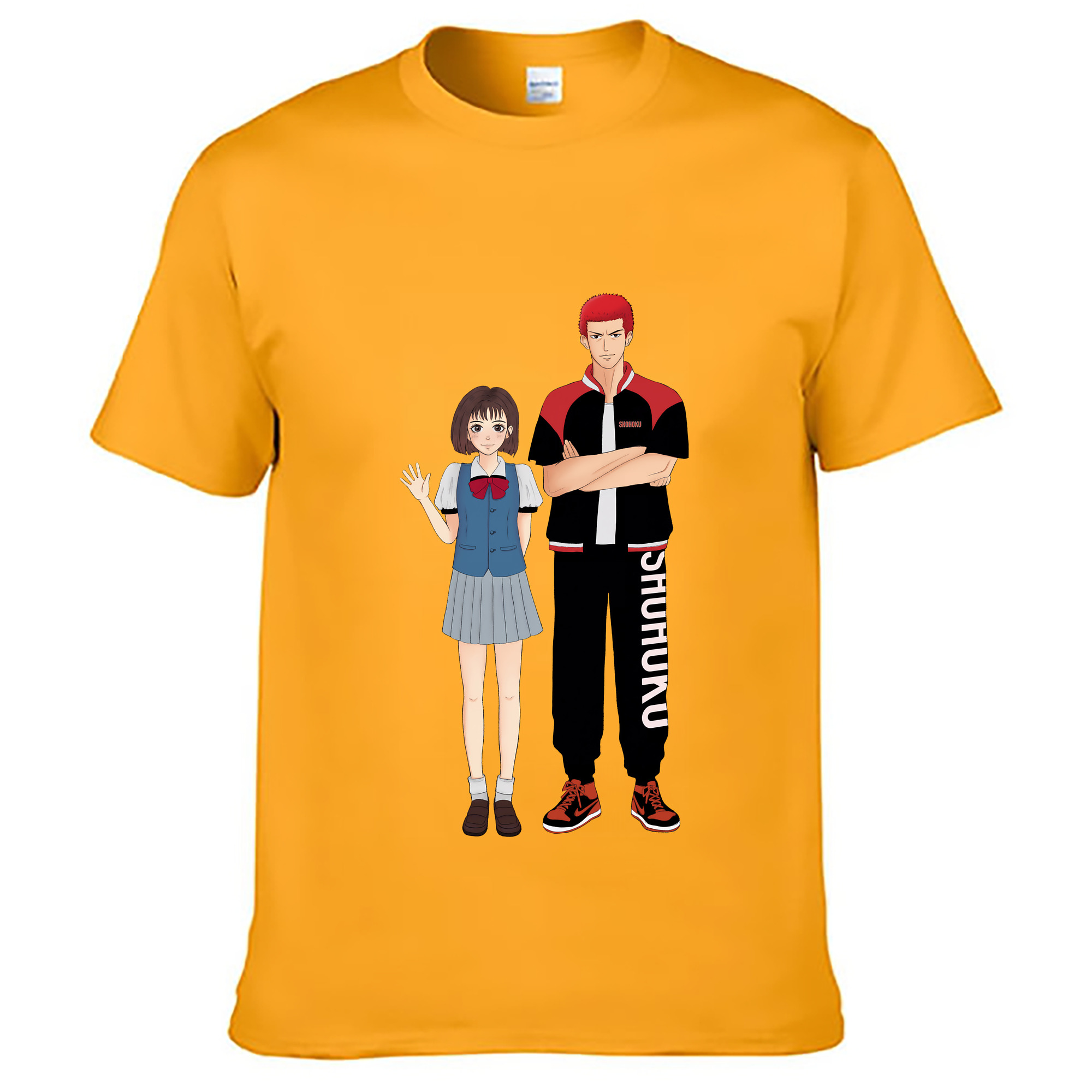 （画像用） SLAM DUNK／スラムダンク レディースカジュアルプリントTシャツ（綿100％）