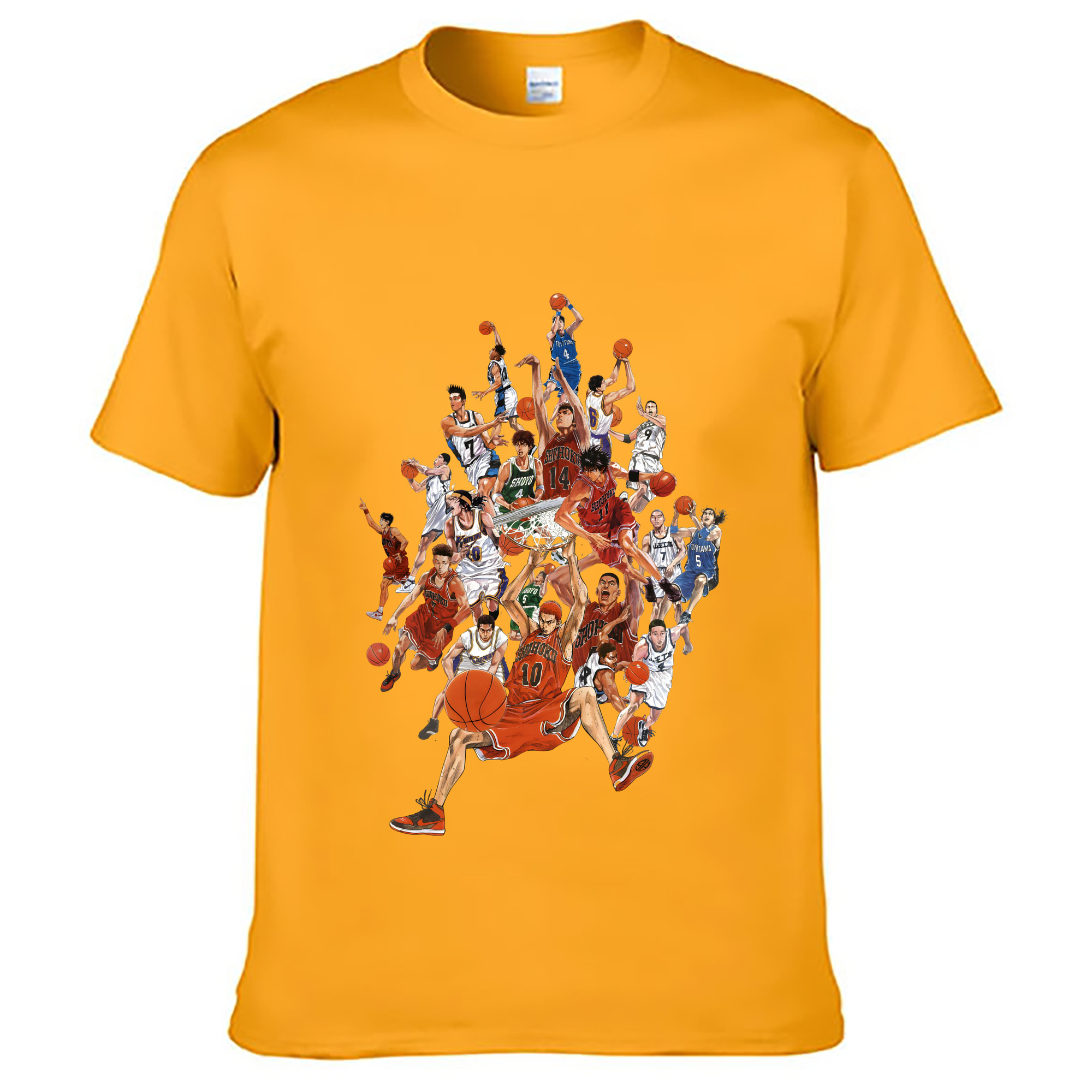 （画像用） SLAM DUNK／スラムダンク レディースカジュアルプリントTシャツ（綿100％）