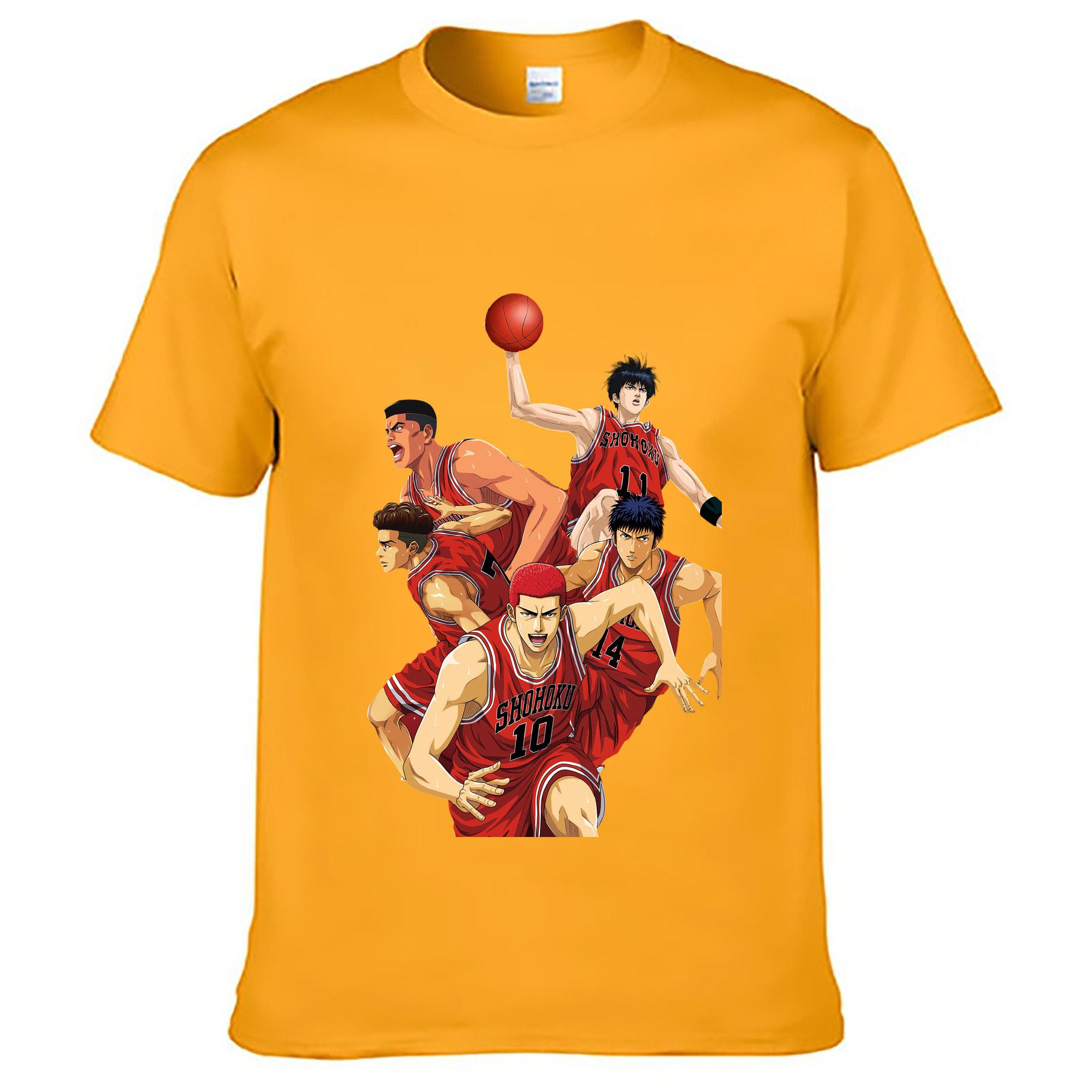 （画像用） SLAM DUNK／スラムダンク レディースカジュアルプリントTシャツ（綿100％）