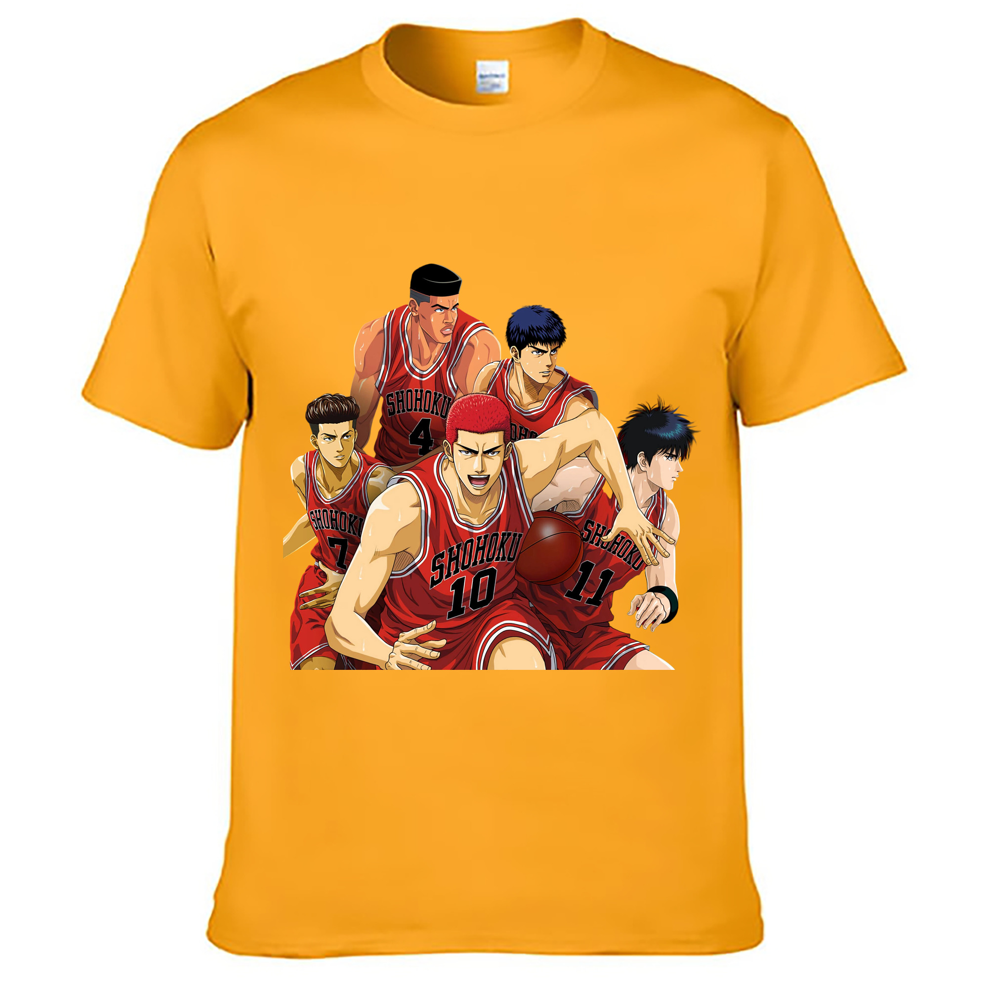（画像用） SLAM DUNK／スラムダンク レディースカジュアルプリントTシャツ（綿100％）