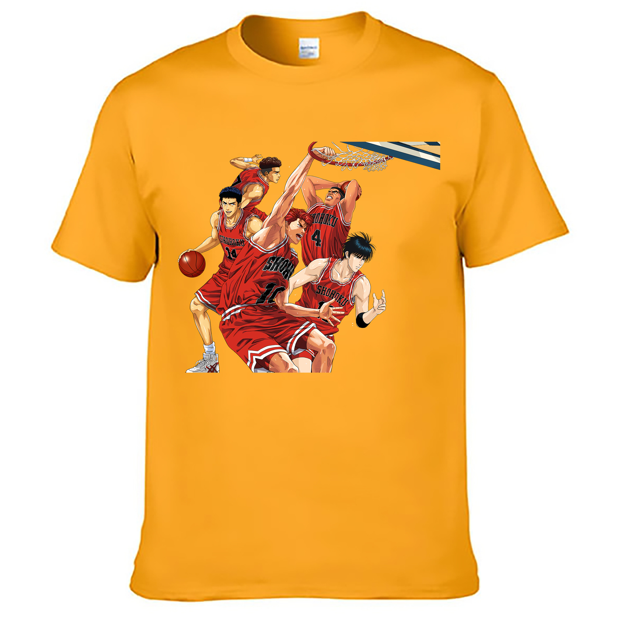 （画像用） SLAM DUNK／スラムダンク レディースカジュアルプリントTシャツ（綿100％）