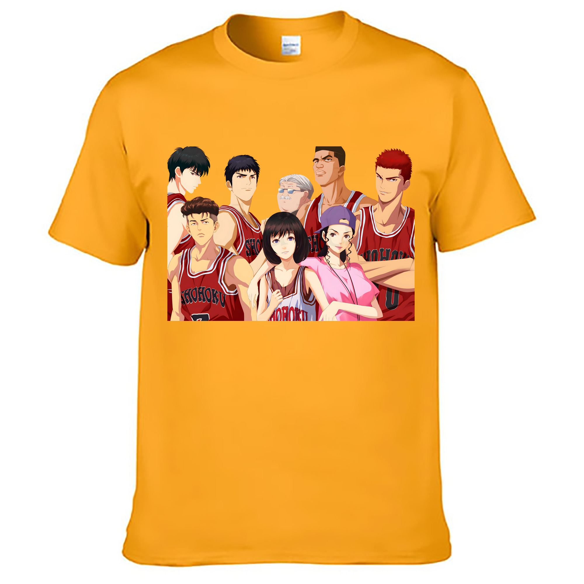 （画像用） SLAM DUNK／スラムダンク レディースカジュアルプリントTシャツ（綿100％）