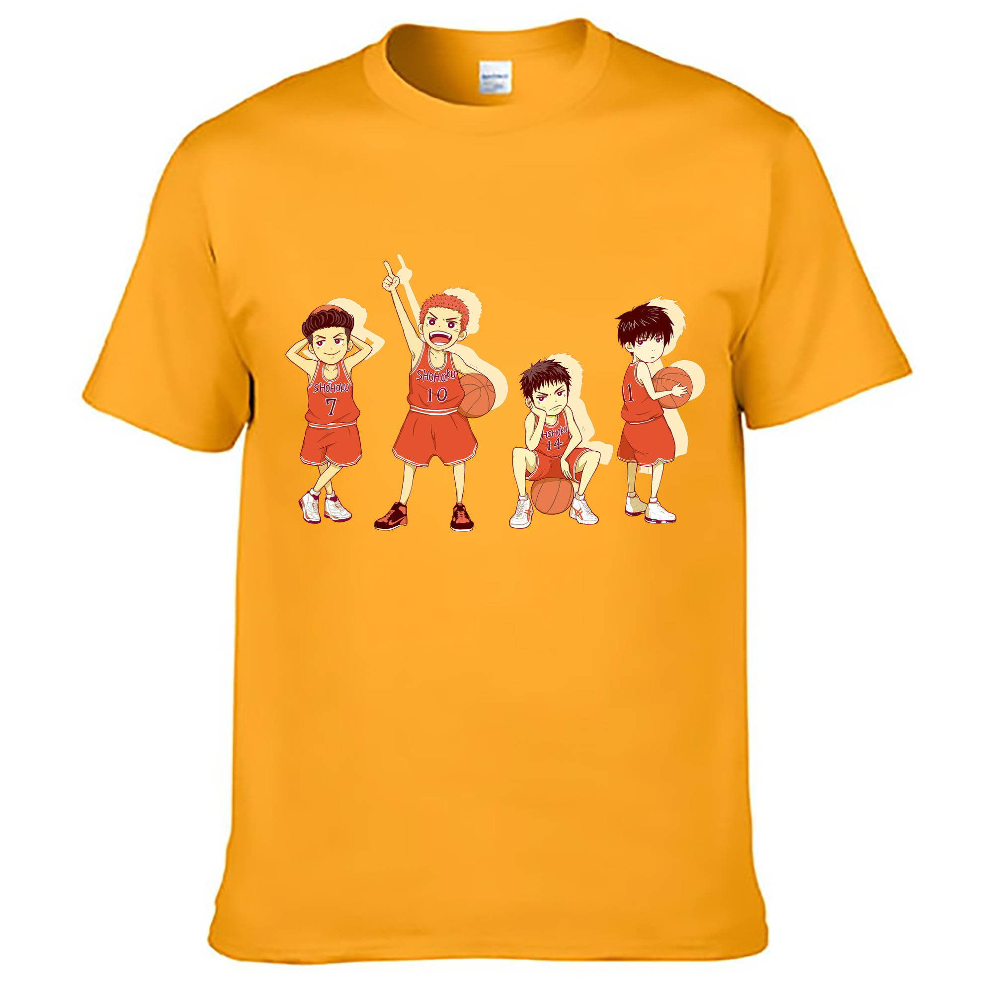 （画像用） SLAM DUNK／スラムダンク レディースカジュアルプリントTシャツ（綿100％）