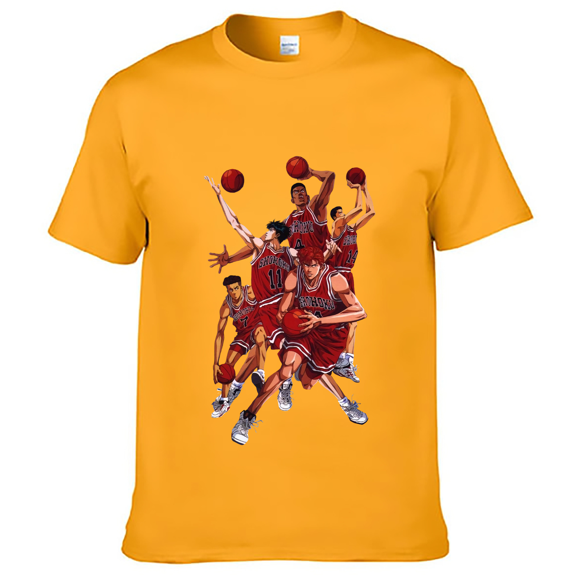 （画像用） SLAM DUNK／スラムダンク レディースカジュアルプリントTシャツ（綿100％）
