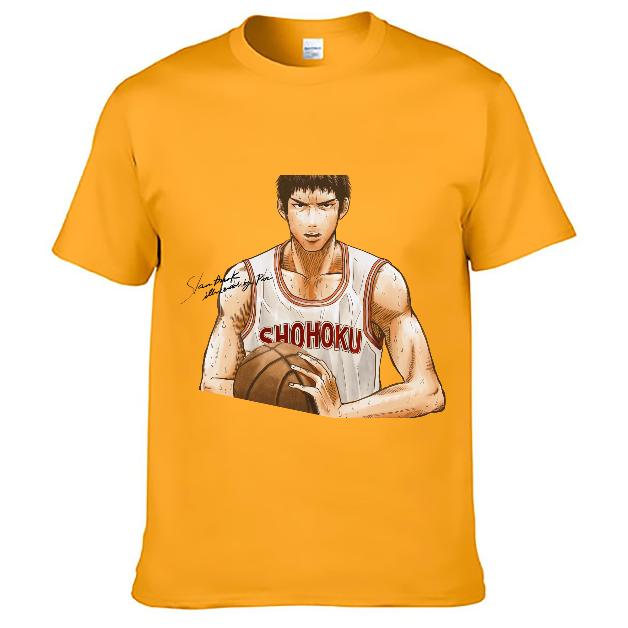 （画像用） SLAM DUNK／スラムダンク レディースカジュアルプリントTシャツ（綿100％）
