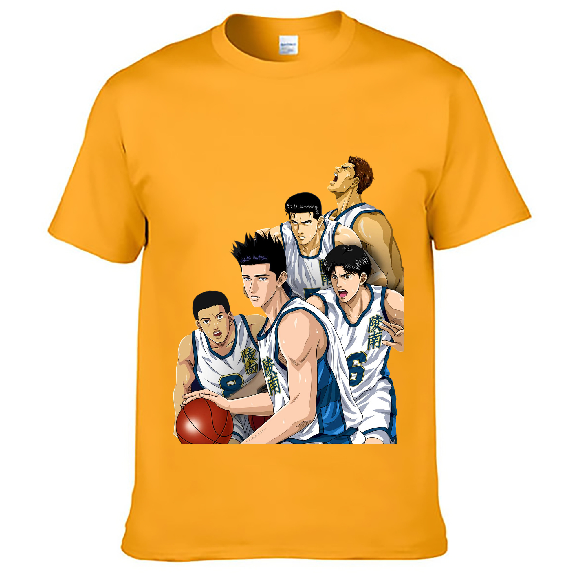 （画像用） SLAM DUNK／スラムダンク レディースカジュアルプリントTシャツ（綿100％）
