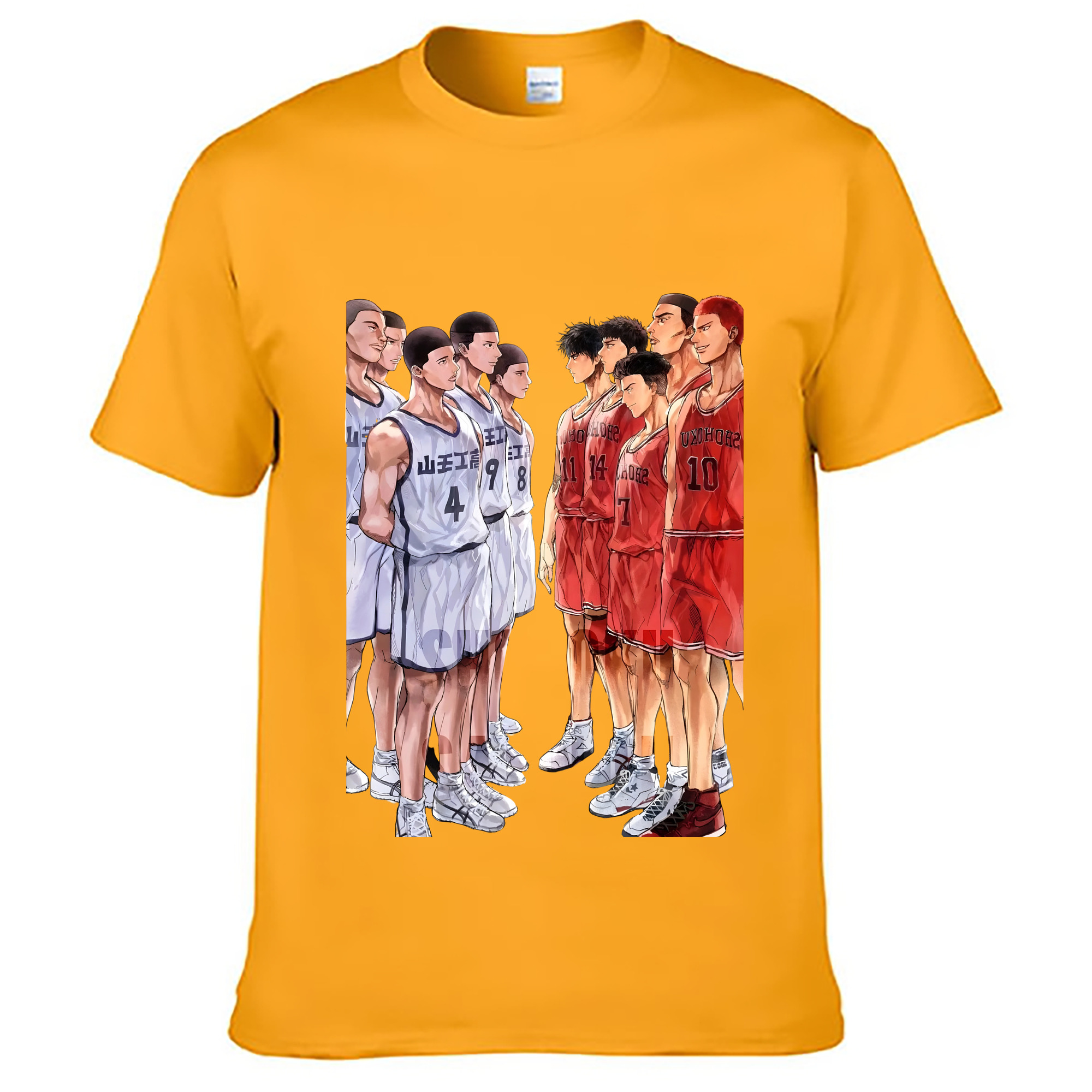 （画像用） SLAM DUNK／スラムダンク レディースカジュアルプリントTシャツ（綿100％）