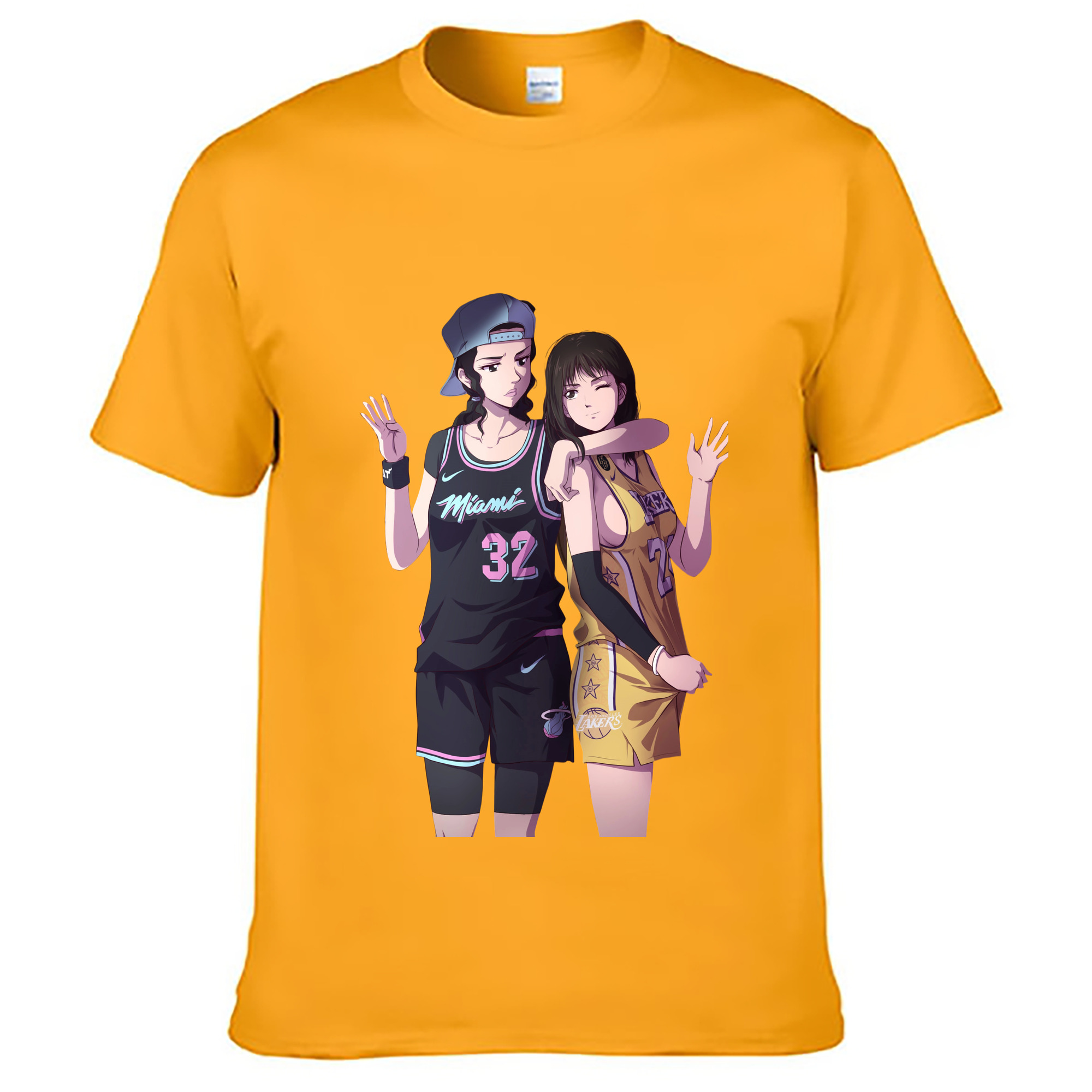 （画像用） SLAM DUNK／スラムダンク レディースカジュアルプリントTシャツ（綿100％）