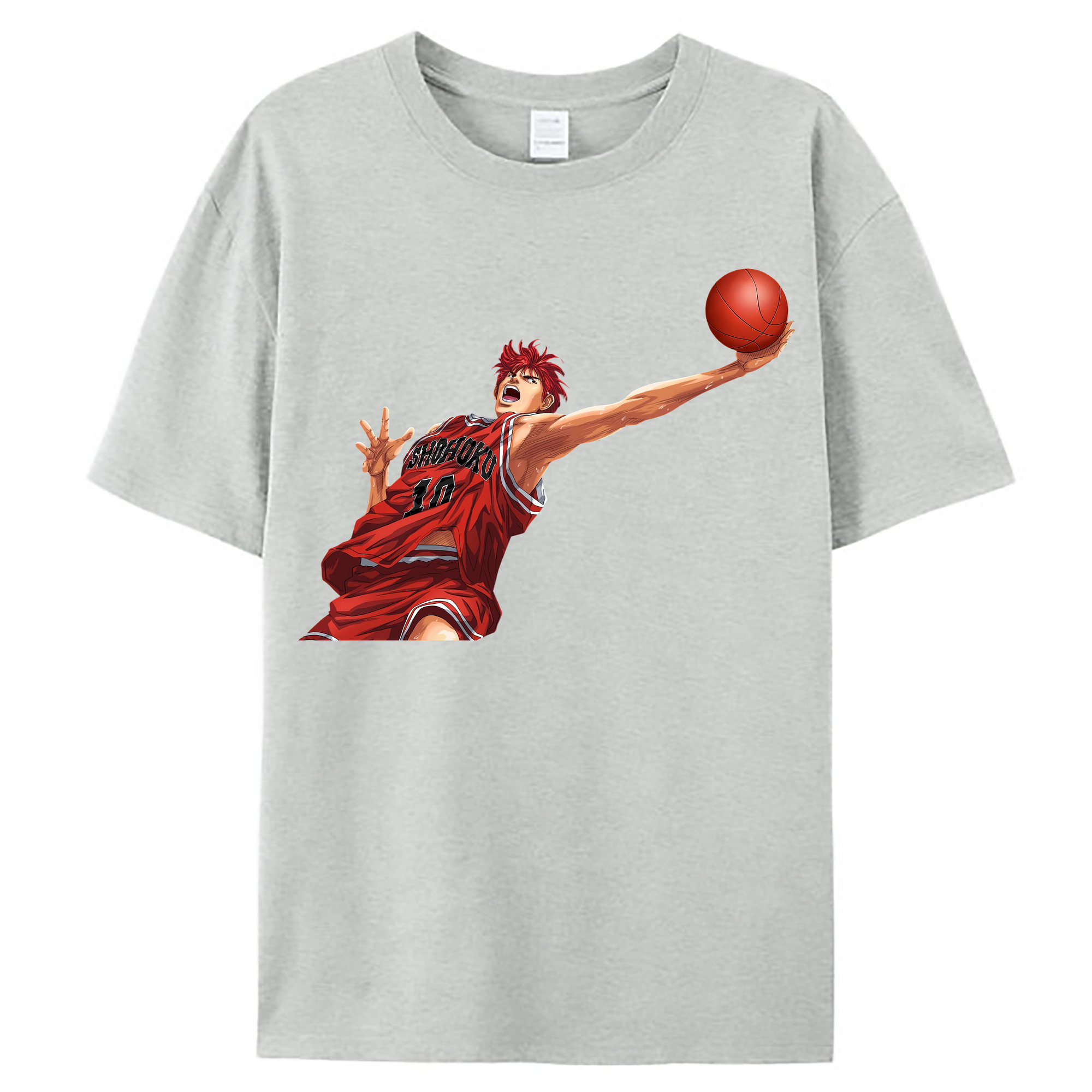 （画像用） SLAM DUNK／スラムダンク レディースカジュアルプリントTシャツ（綿100％）