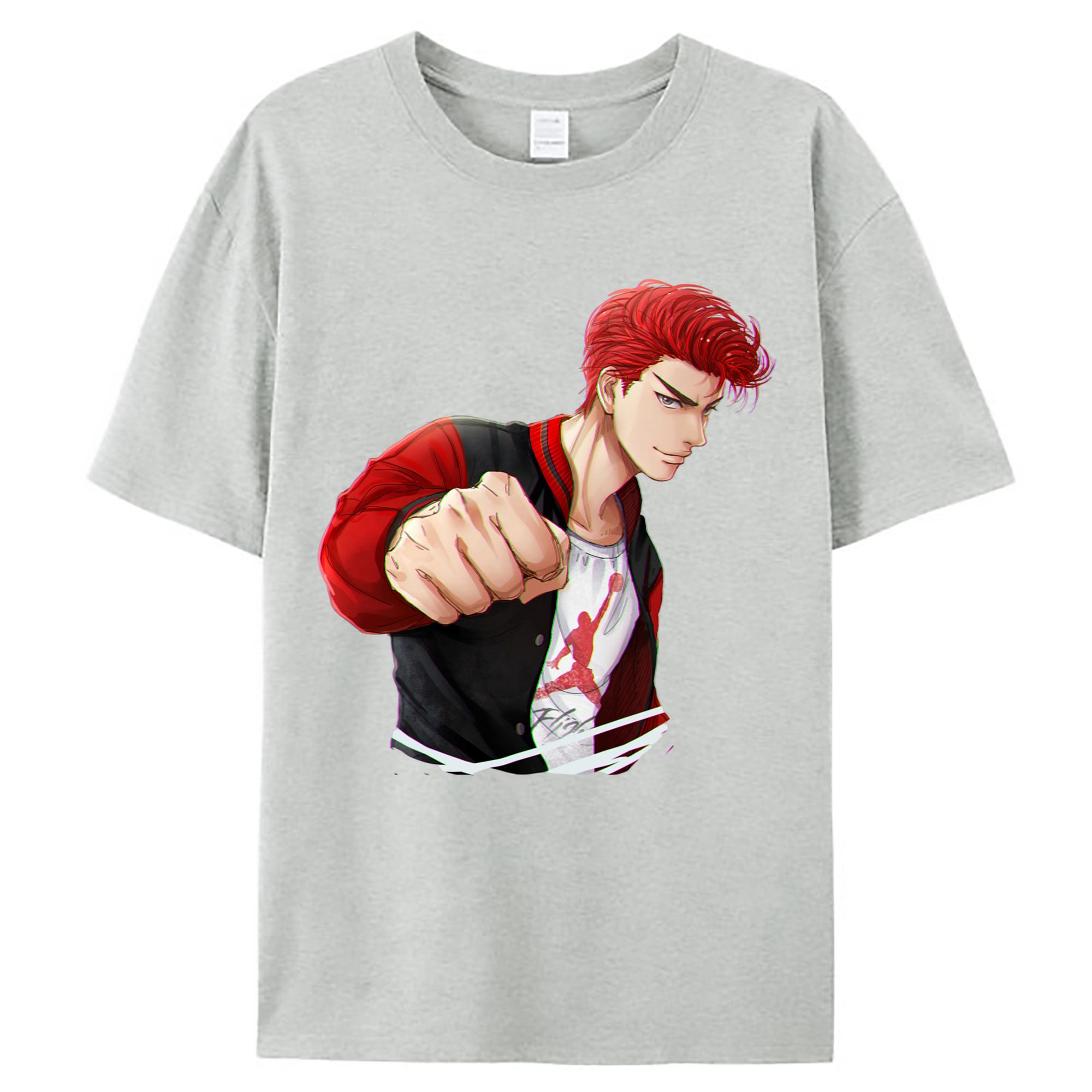 （画像用） SLAM DUNK／スラムダンク レディースカジュアルプリントTシャツ（綿100％）