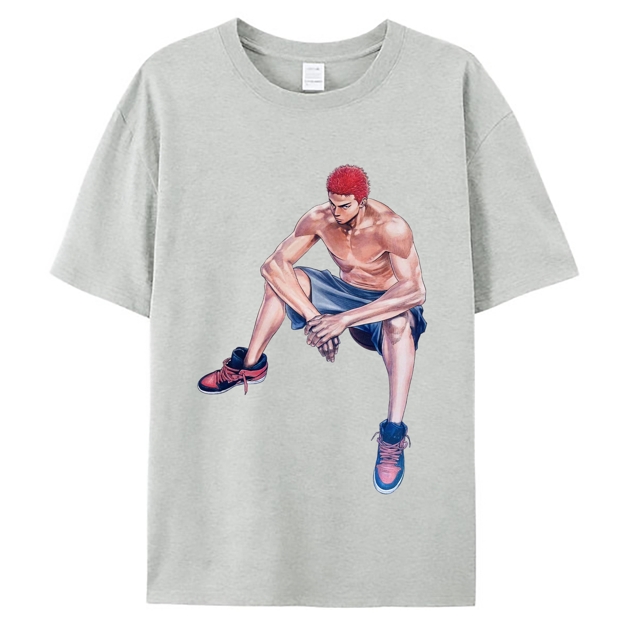 （画像用） SLAM DUNK／スラムダンク レディースカジュアルプリントTシャツ（綿100％）