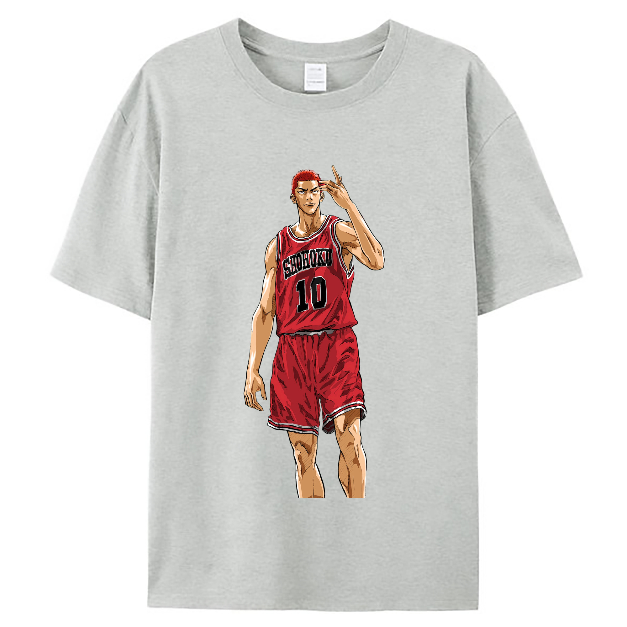 （画像用） SLAM DUNK／スラムダンク レディースカジュアルプリントTシャツ（綿100％）