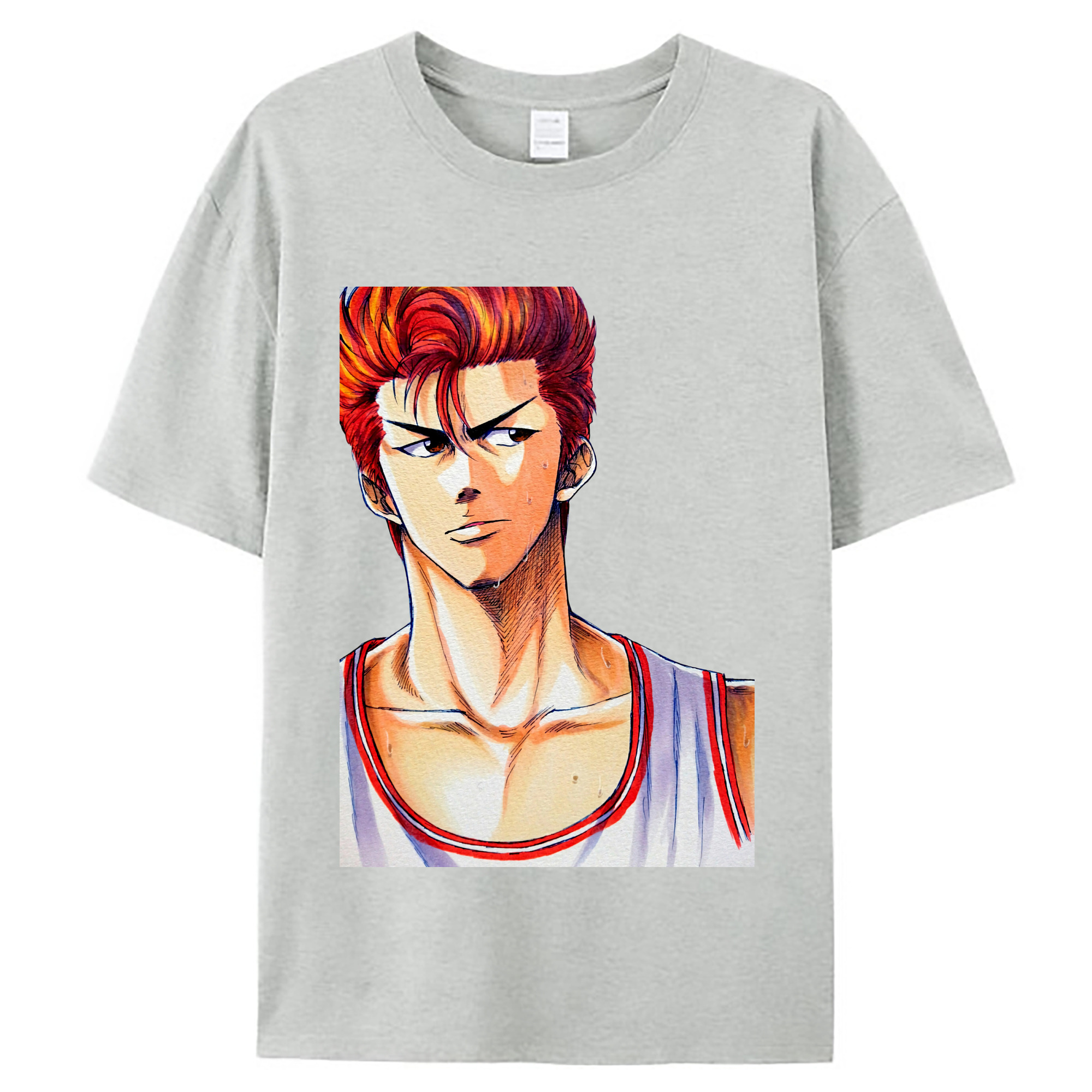 （画像用） SLAM DUNK／スラムダンク レディースカジュアルプリントTシャツ（綿100％）