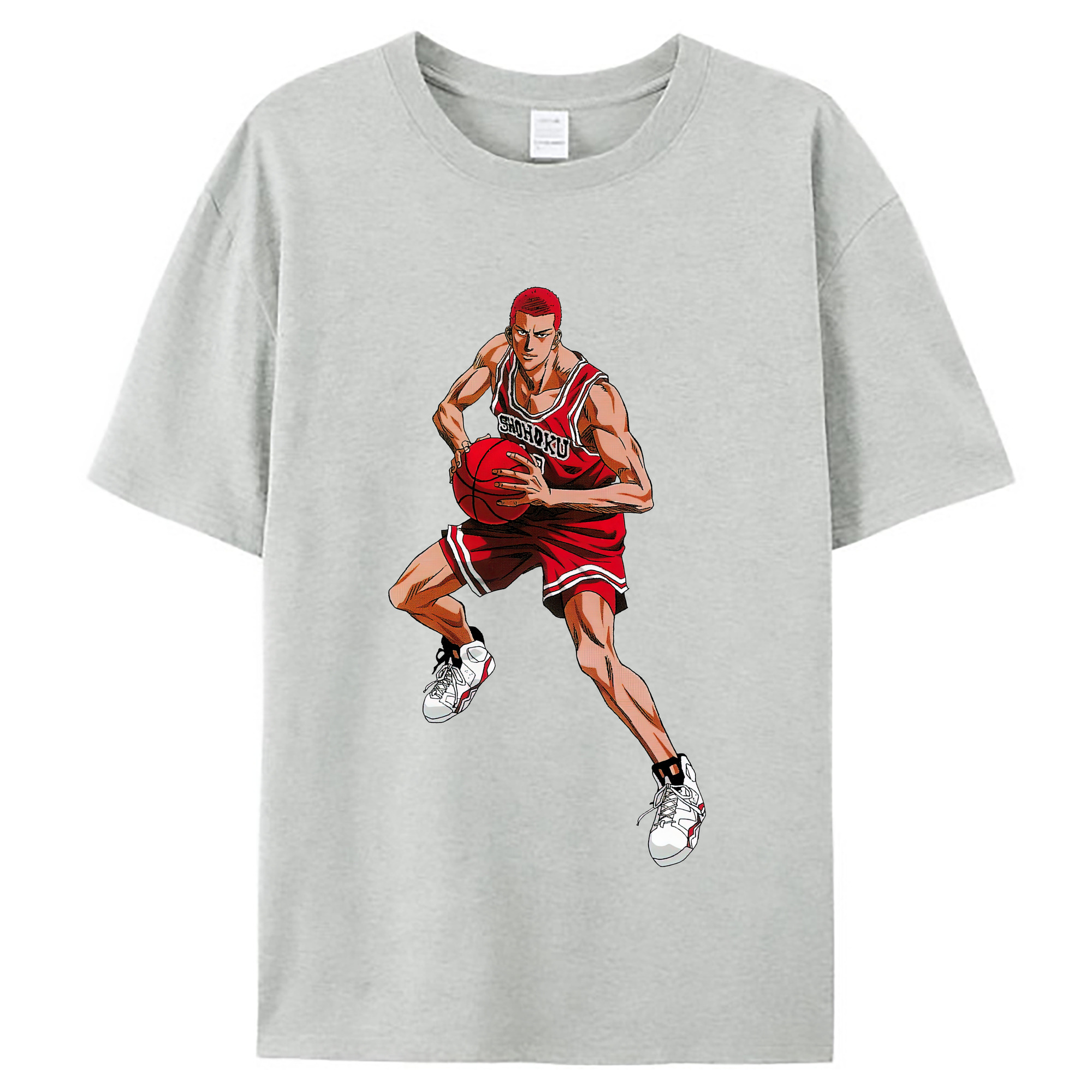 （画像用） SLAM DUNK／スラムダンク レディースカジュアルプリントTシャツ（綿100％）