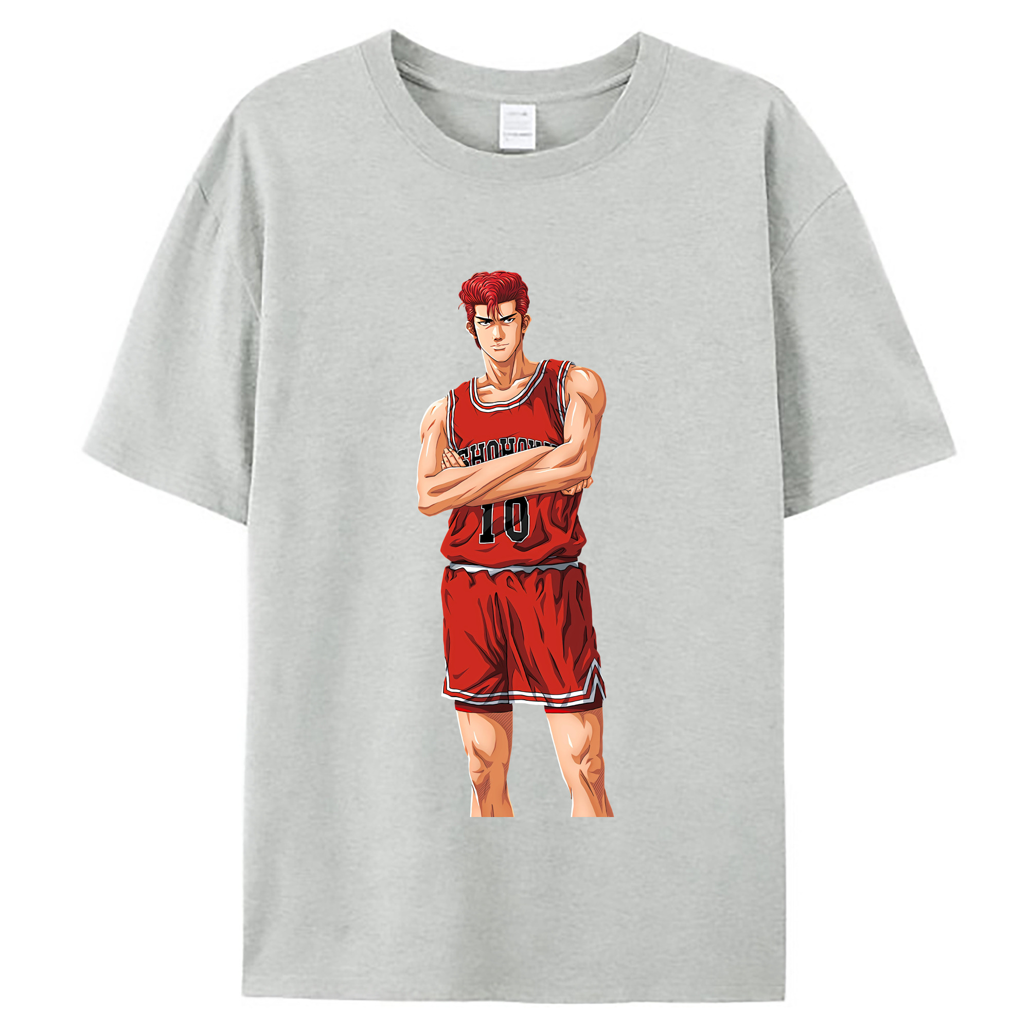 （画像用） SLAM DUNK／スラムダンク レディースカジュアルプリントTシャツ（綿100％）